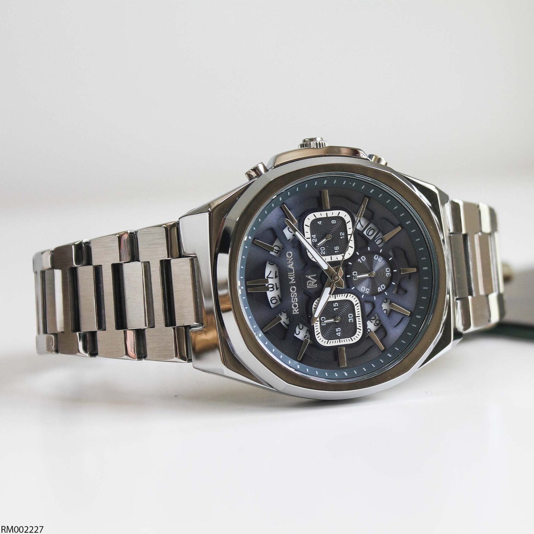 Rosso Milano RM002227 Çelik Kordonlu Erkek Kol Saati