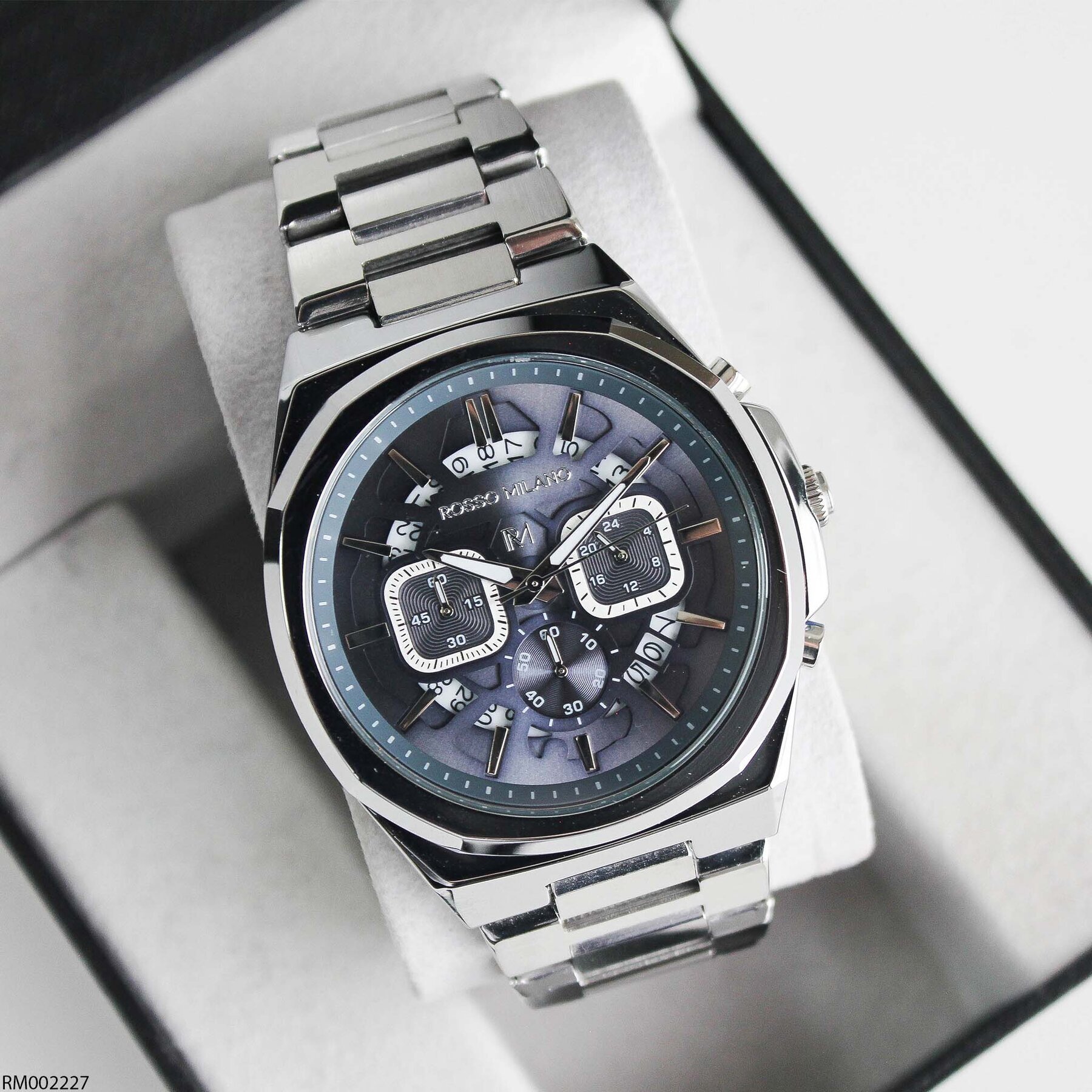 Rosso Milano RM002227 Çelik Kordonlu Erkek Kol Saati