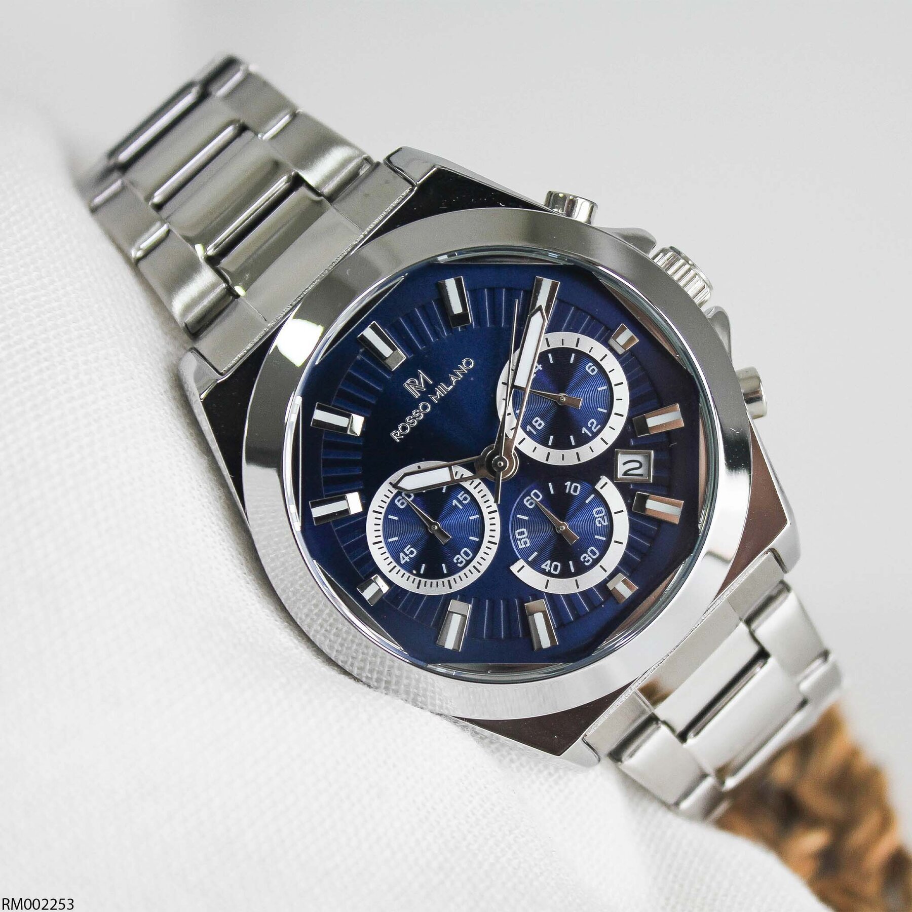 Rosso Milano RM002253 Çelik Kordonlu Erkek Kol Saati