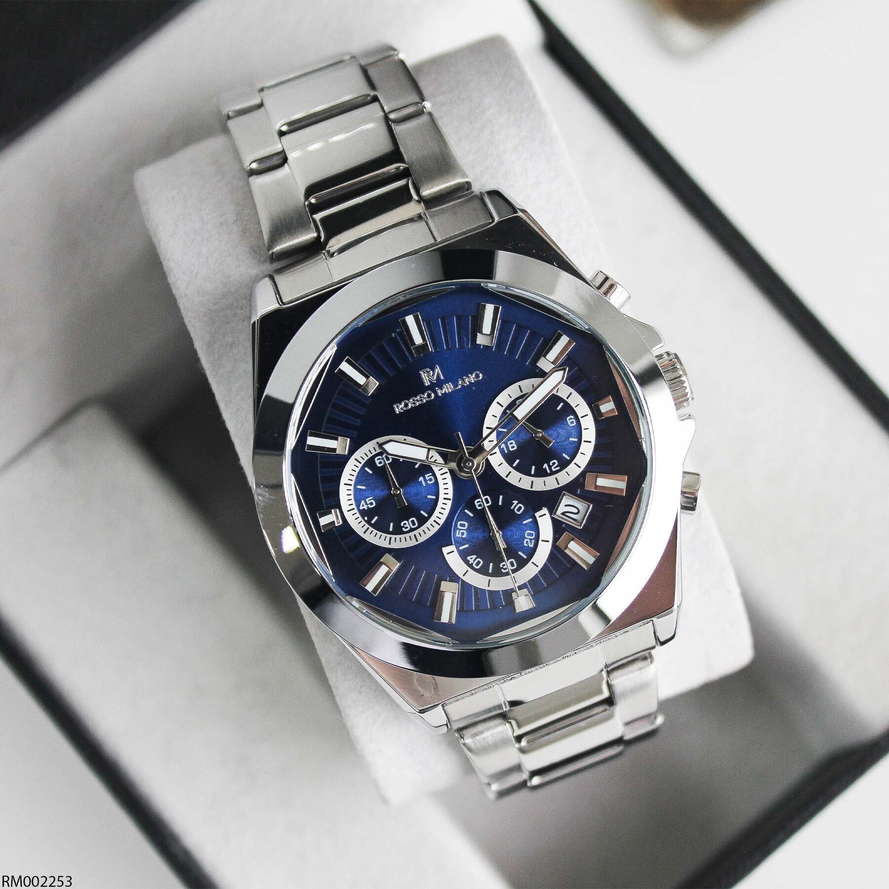 Rosso Milano RM002253 Çelik Kordonlu Erkek Kol Saati