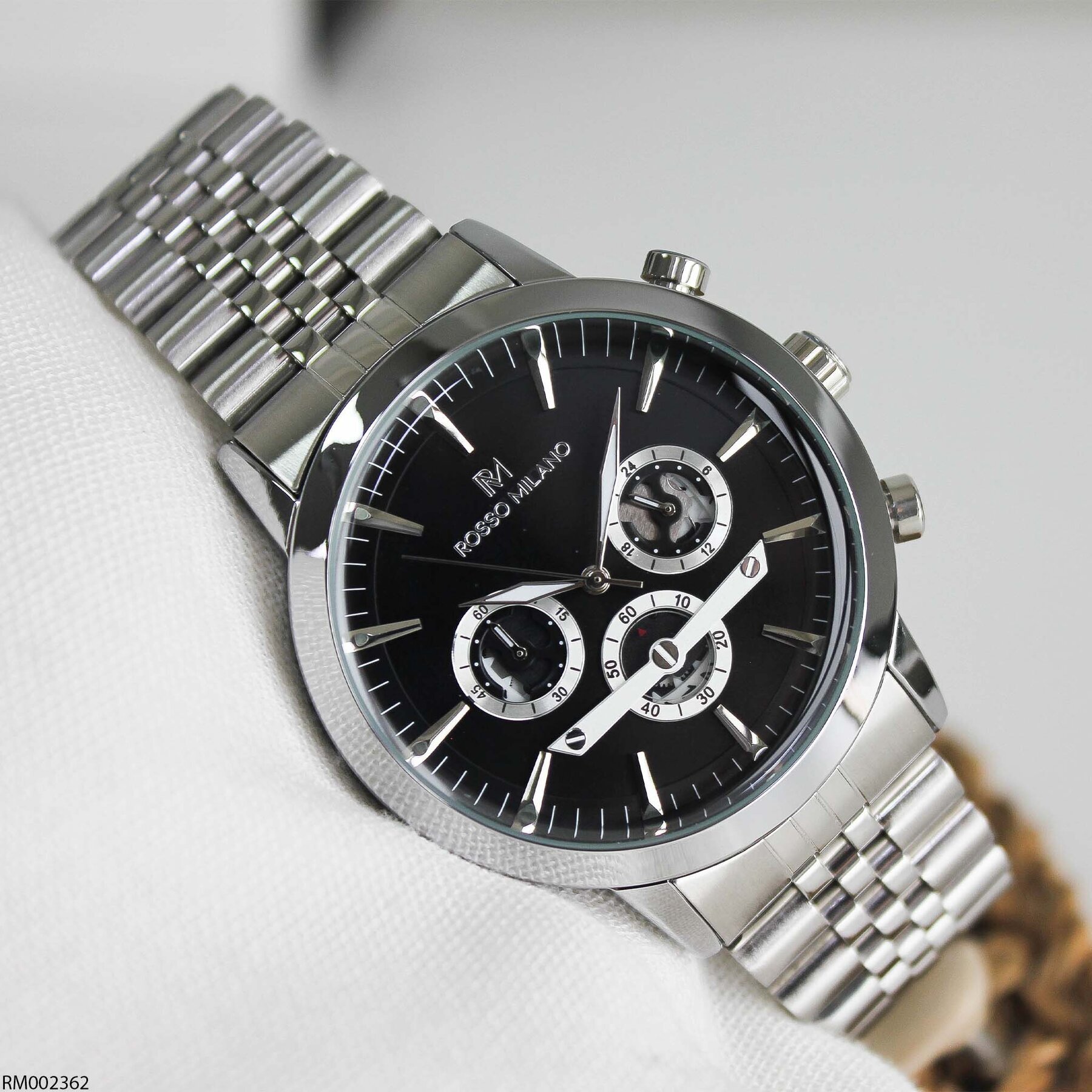 Rosso Milano RM002362 Çelik Kordonlu Erkek Kol Saati