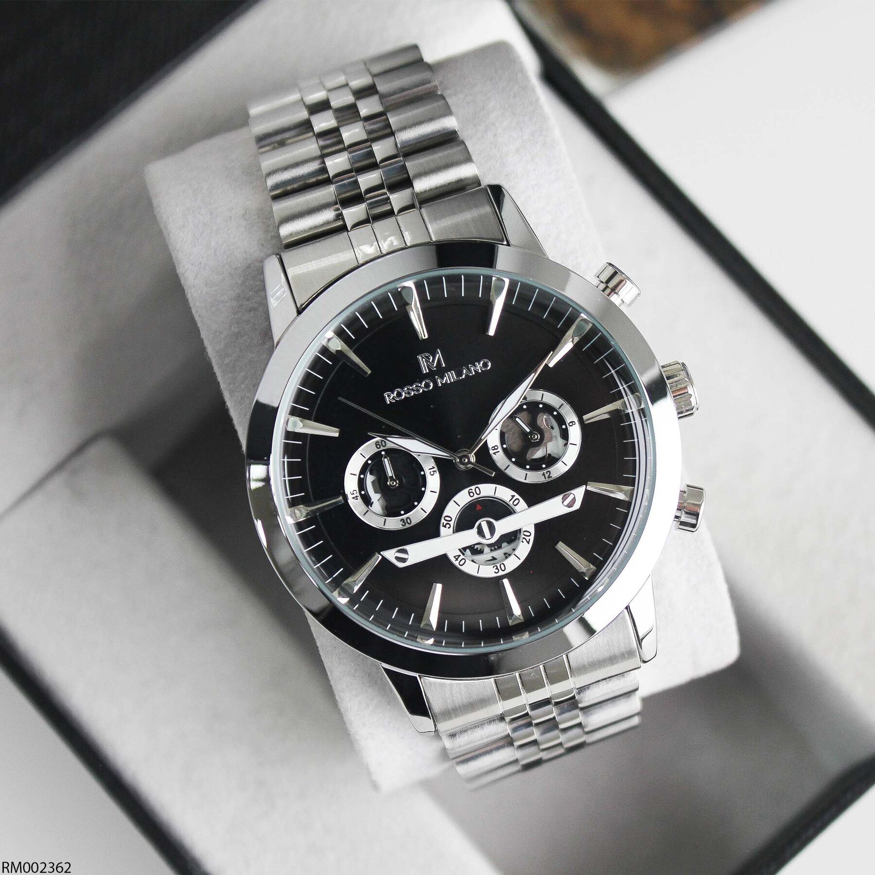 Rosso Milano RM002362 Çelik Kordonlu Erkek Kol Saati