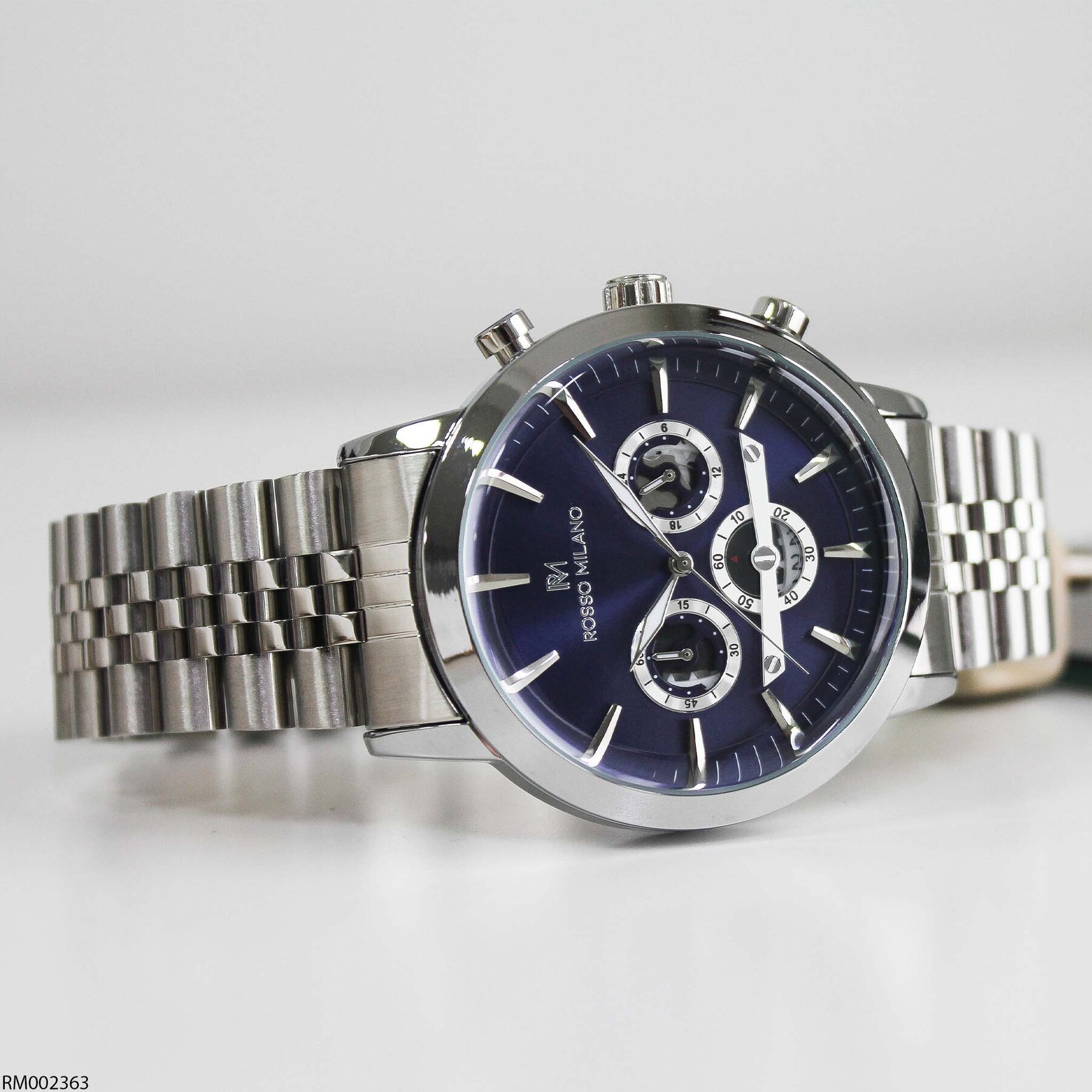 Rosso Milano RM002363 Çelik Kordonlu Erkek Kol Saati