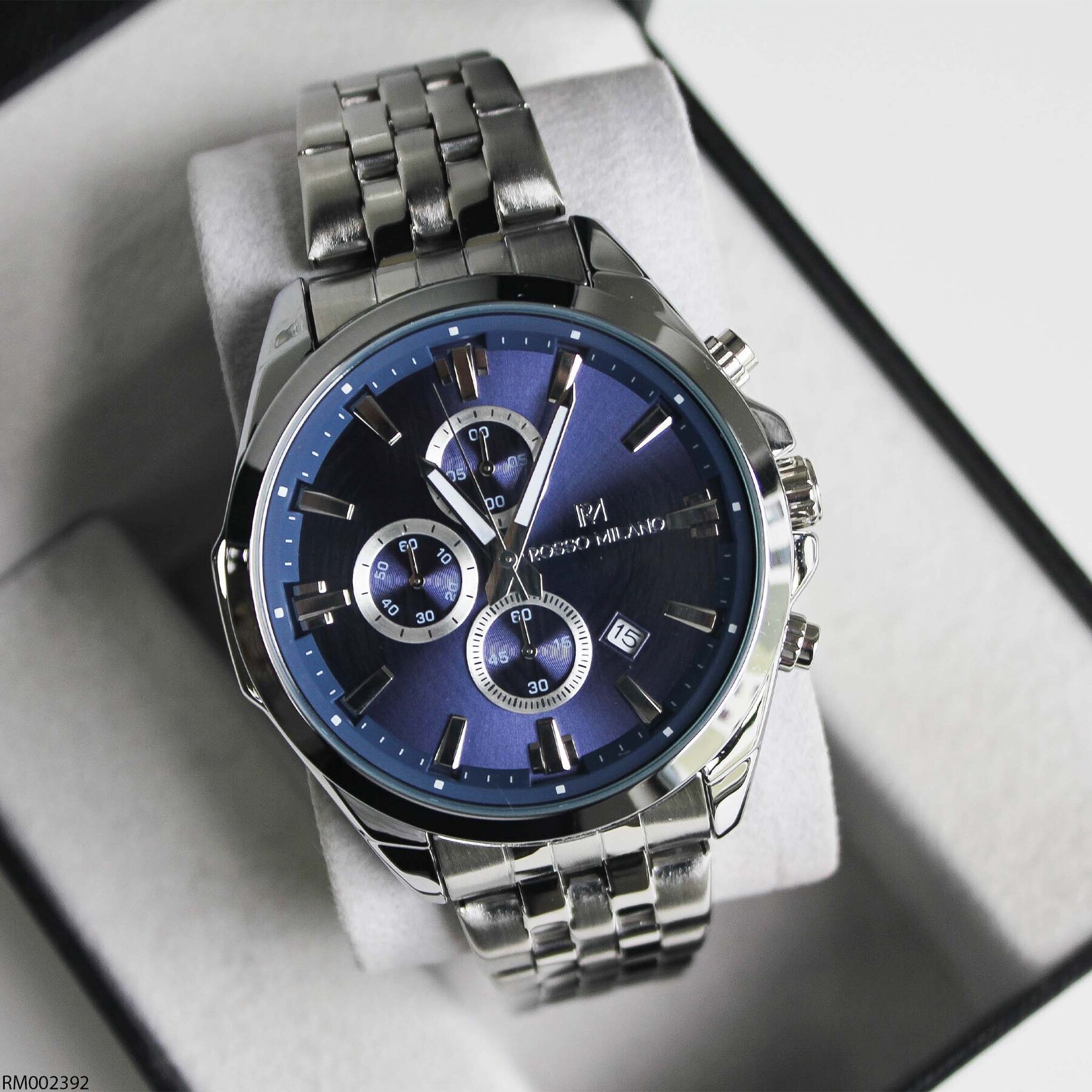 Rosso Milano RM002392 Çelik Kordonlu Erkek Kol Saati