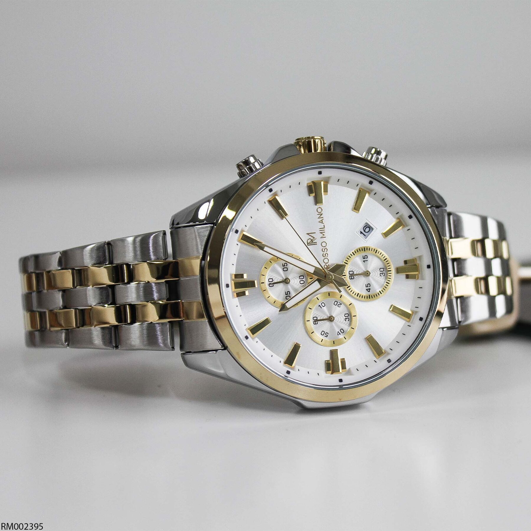 Rosso Milano RM002395 Çelik Kordonlu Erkek Kol Saati