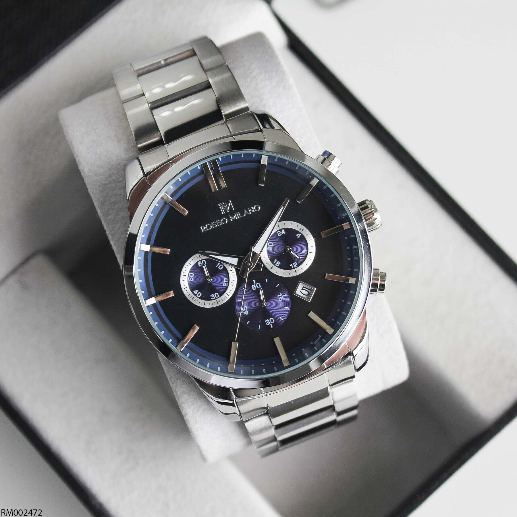 Rosso Milano RM002472 Çelik Kordonlu Erkek Kol Saati