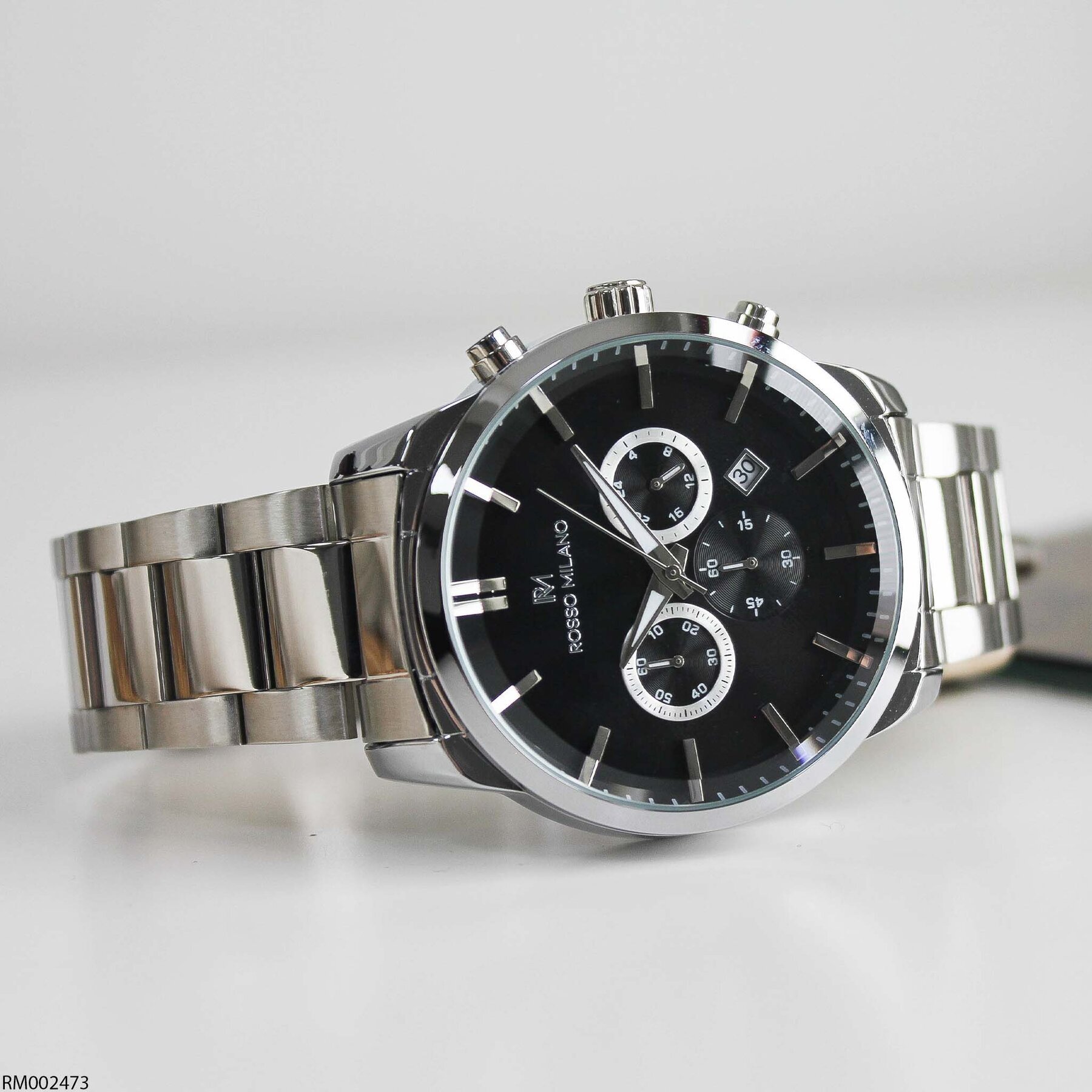 Rosso Milano RM002473 Çelik Kordonlu Erkek Kol Saati