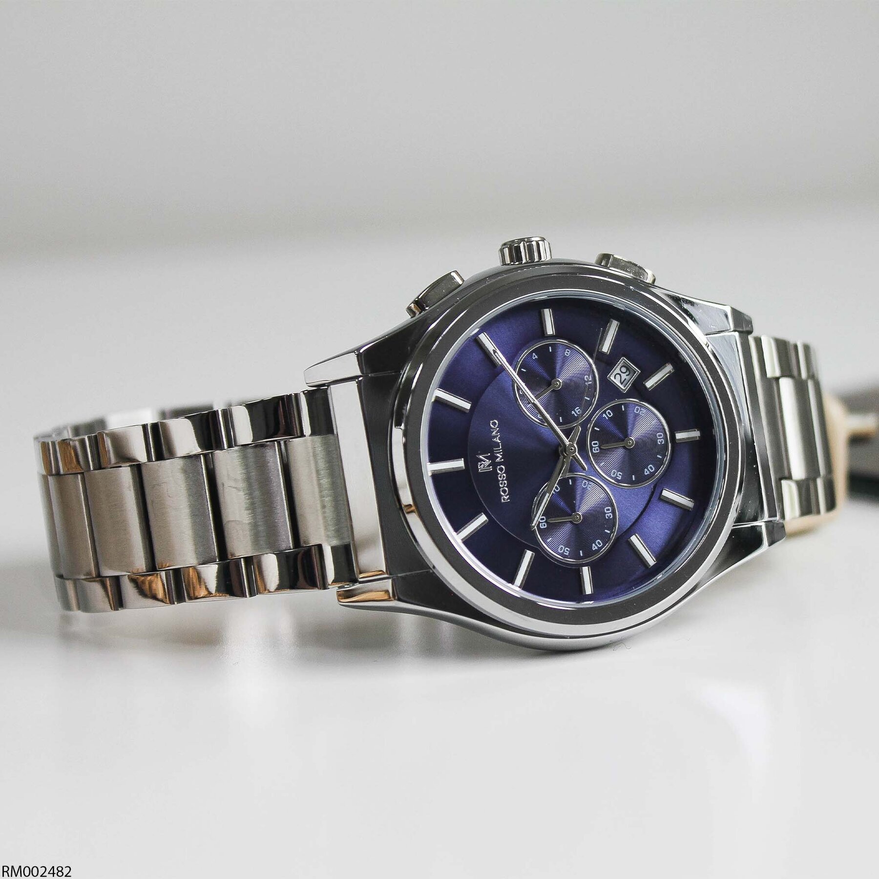 Rosso Milano RM002482 Çelik Kordonlu Erkek Kol Saati