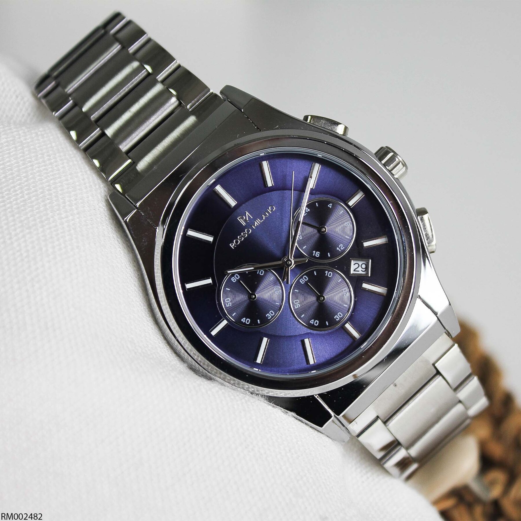 Rosso Milano RM002482 Çelik Kordonlu Erkek Kol Saati