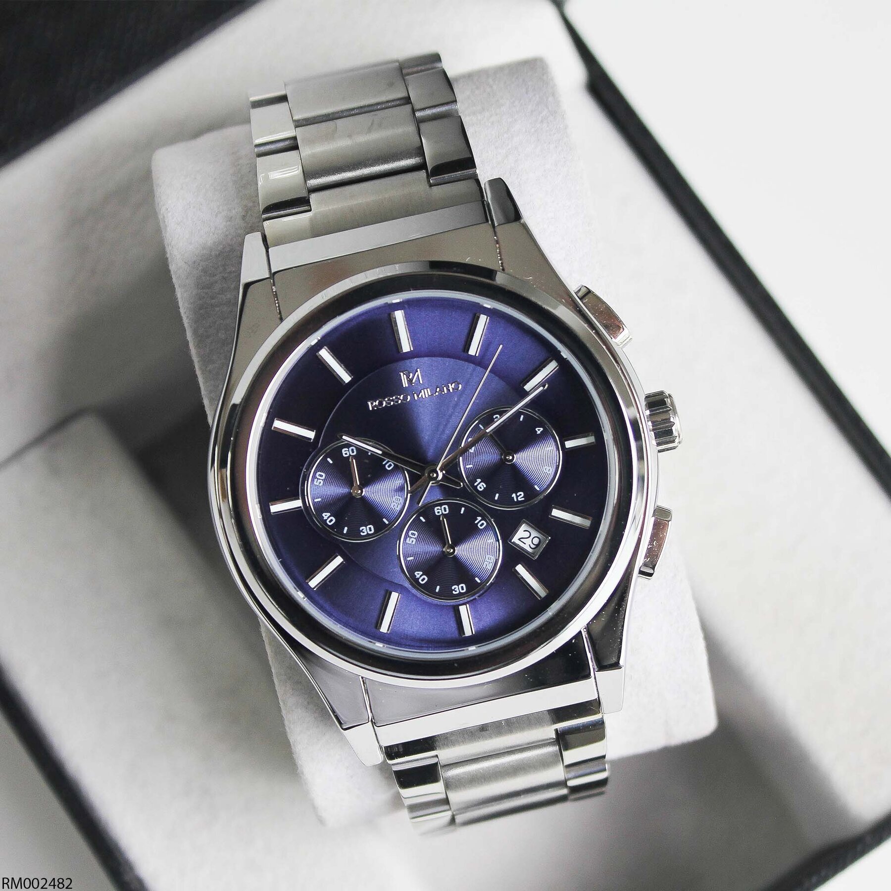 Rosso Milano RM002482 Çelik Kordonlu Erkek Kol Saati