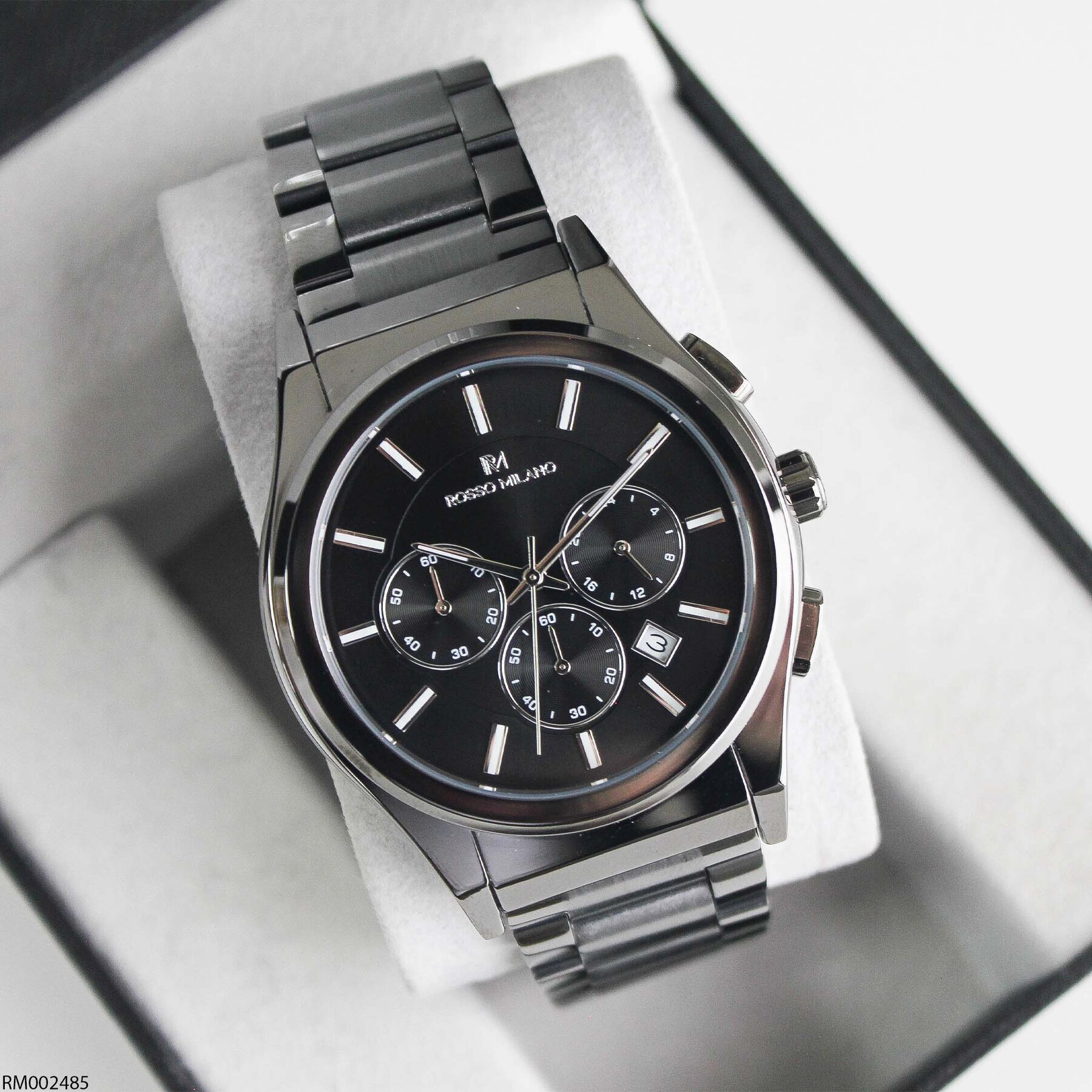 Rosso Milano RM002485 Çelik Kordonlu Erkek Kol Saati