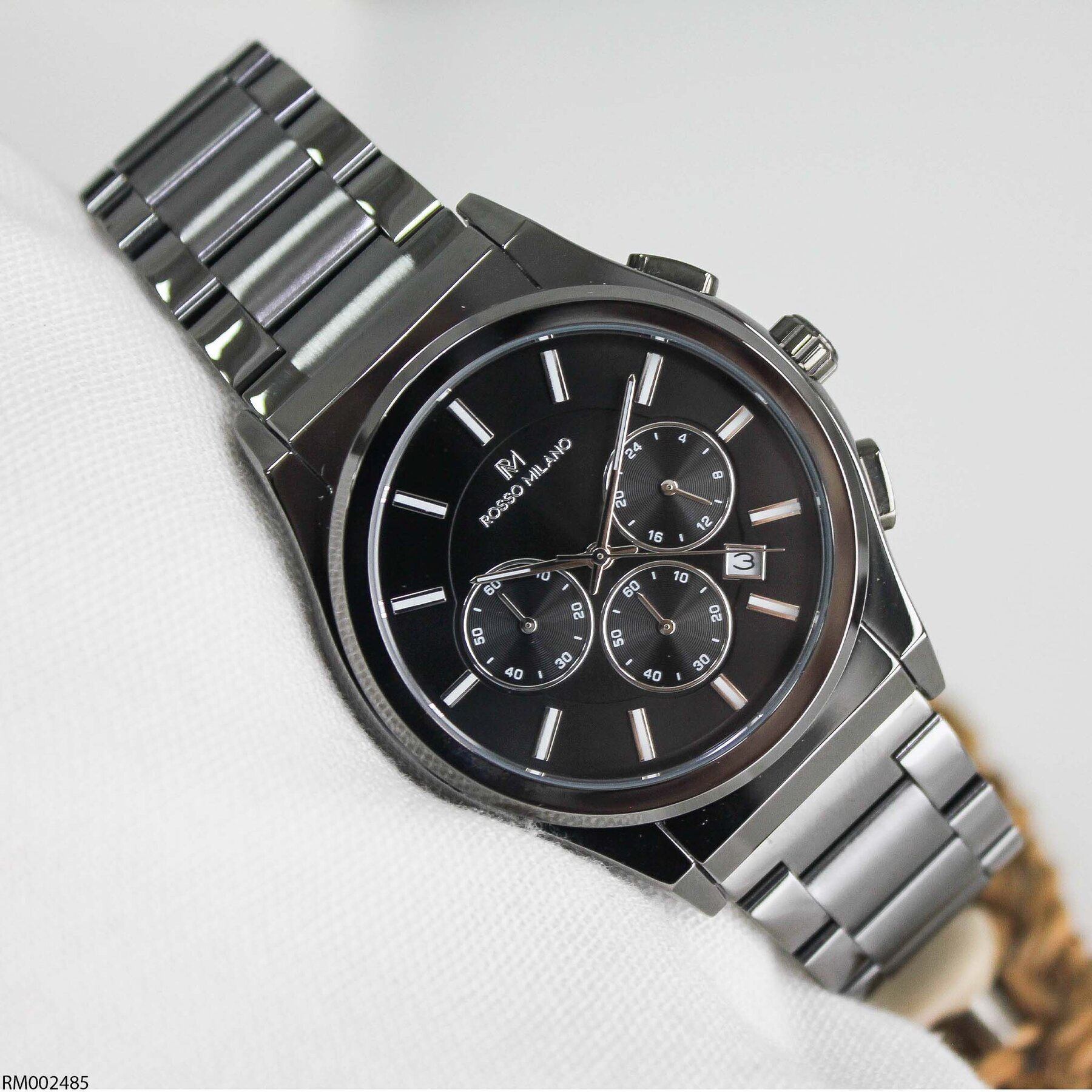 Rosso Milano RM002485 Çelik Kordonlu Erkek Kol Saati