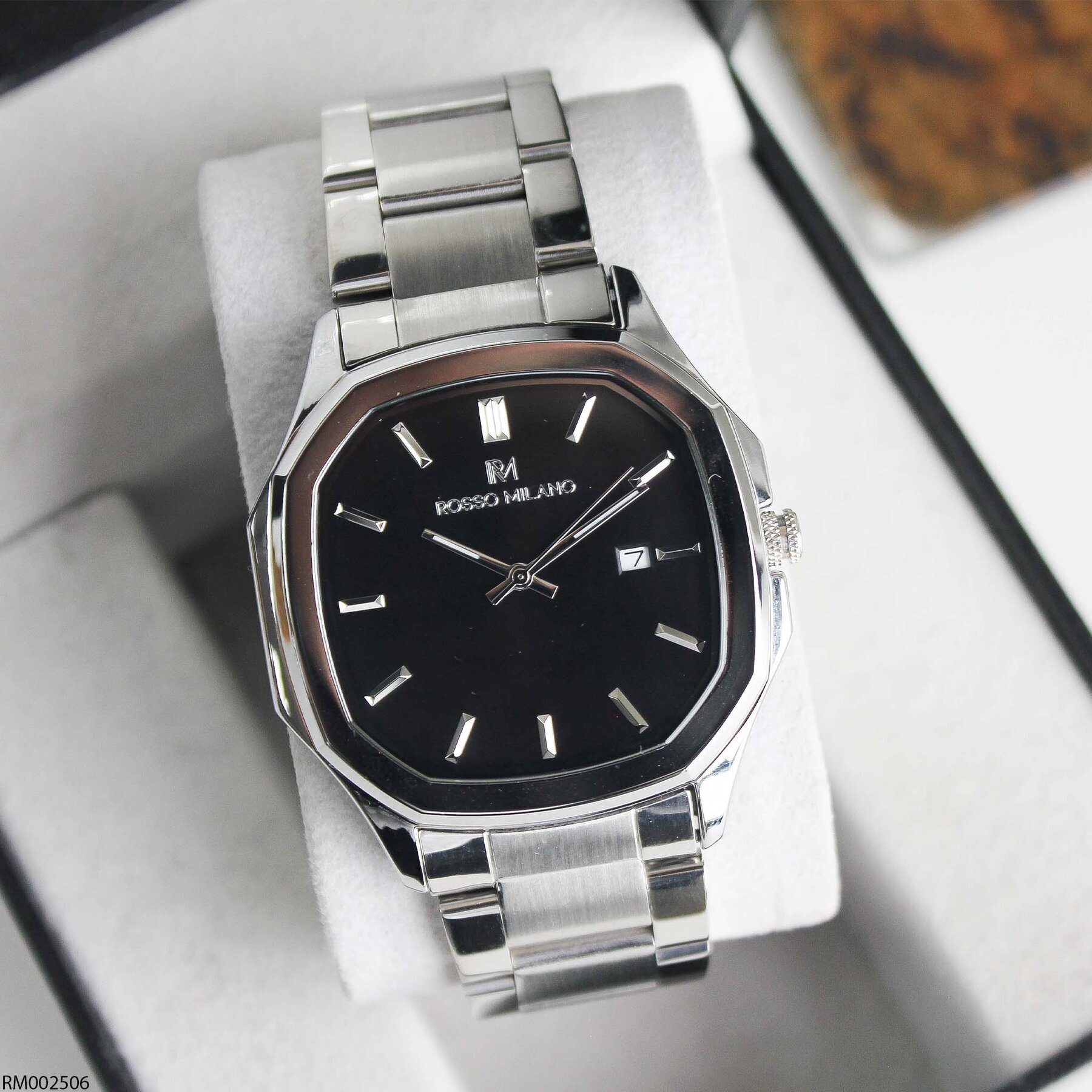 Rosso Milano RM002506 Çelik Kordonlu Erkek Kol Saati