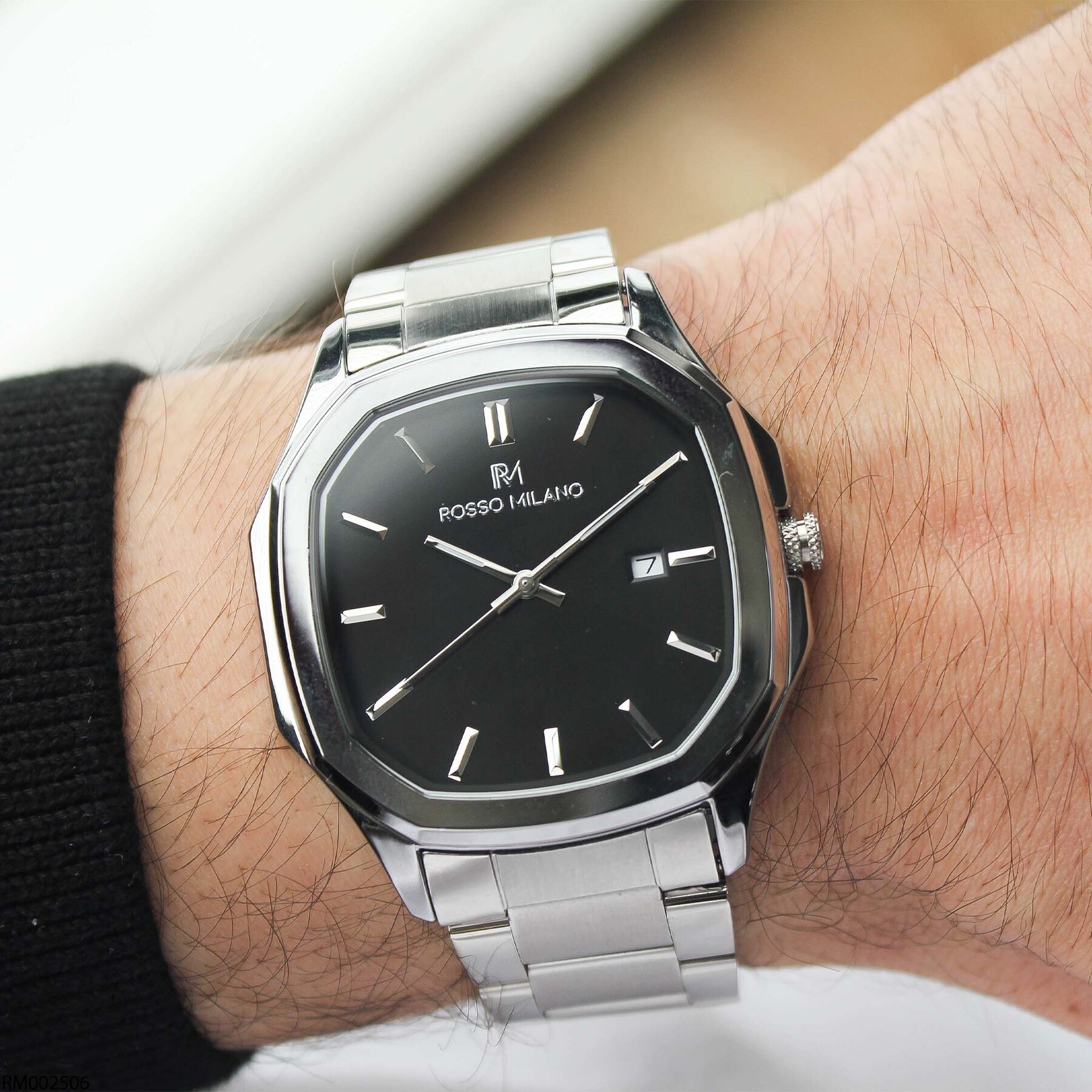 Rosso Milano RM002506 Çelik Kordonlu Erkek Kol Saati