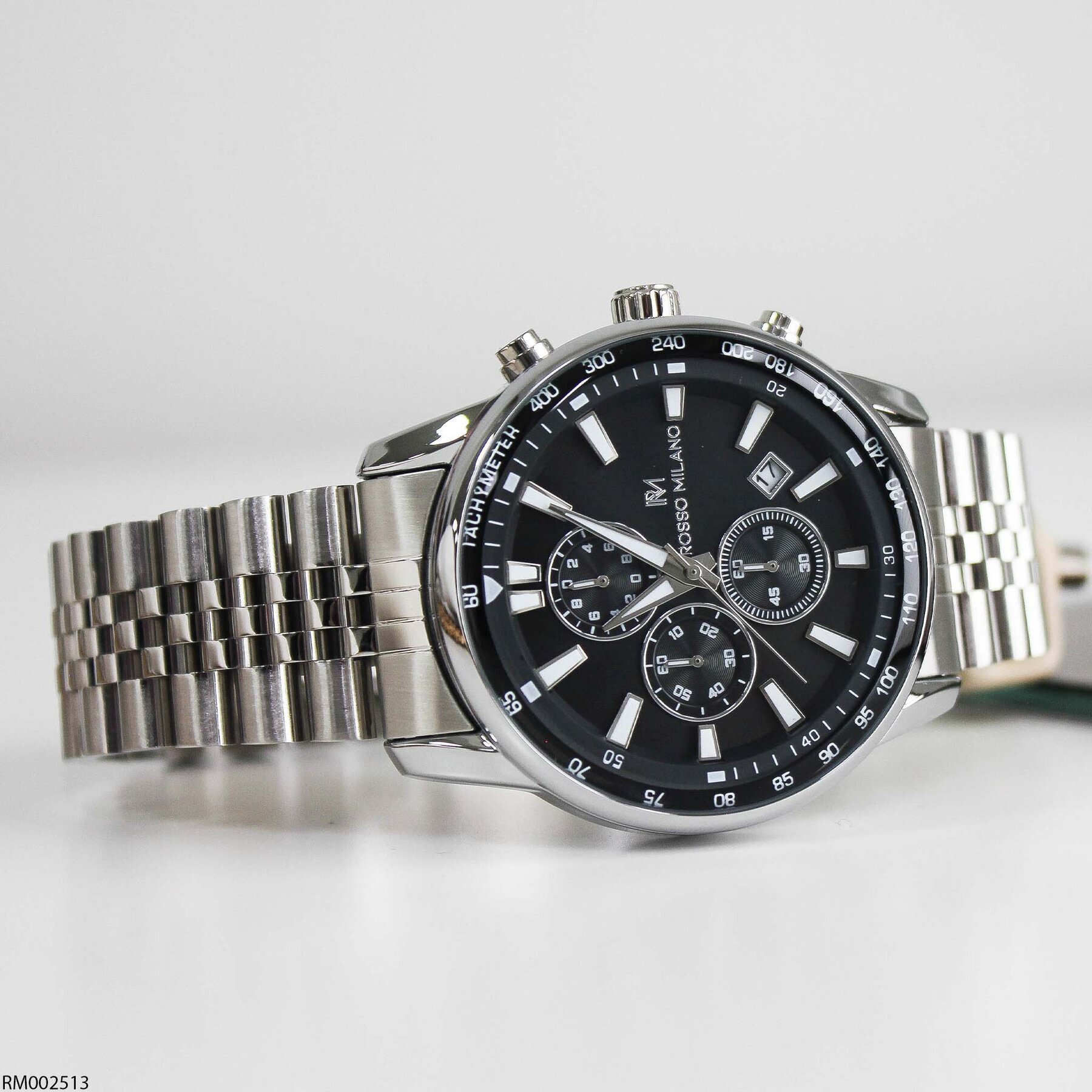 Rosso Milano RM002513 Çelik Kordonlu Erkek Kol Saati