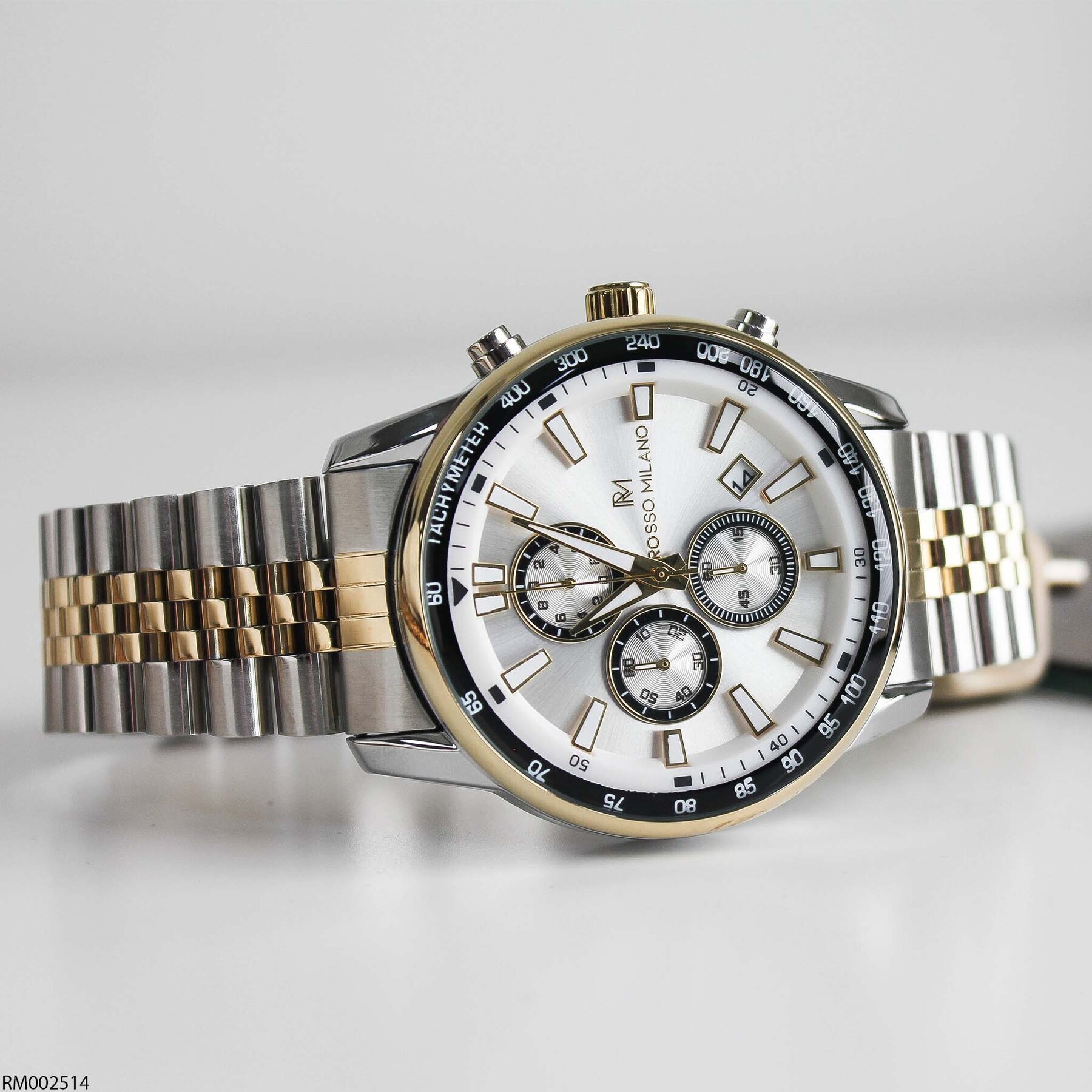 Rosso Milano RM002514 Çelik Kordonlu Erkek Kol Saati