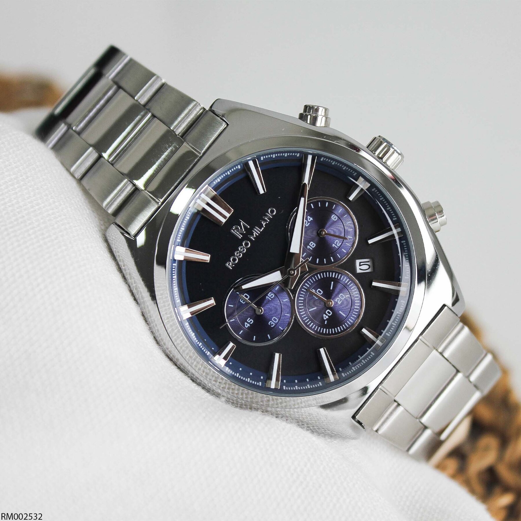 Rosso Milano RM002532 Çelik Kordonlu Erkek Kol Saati