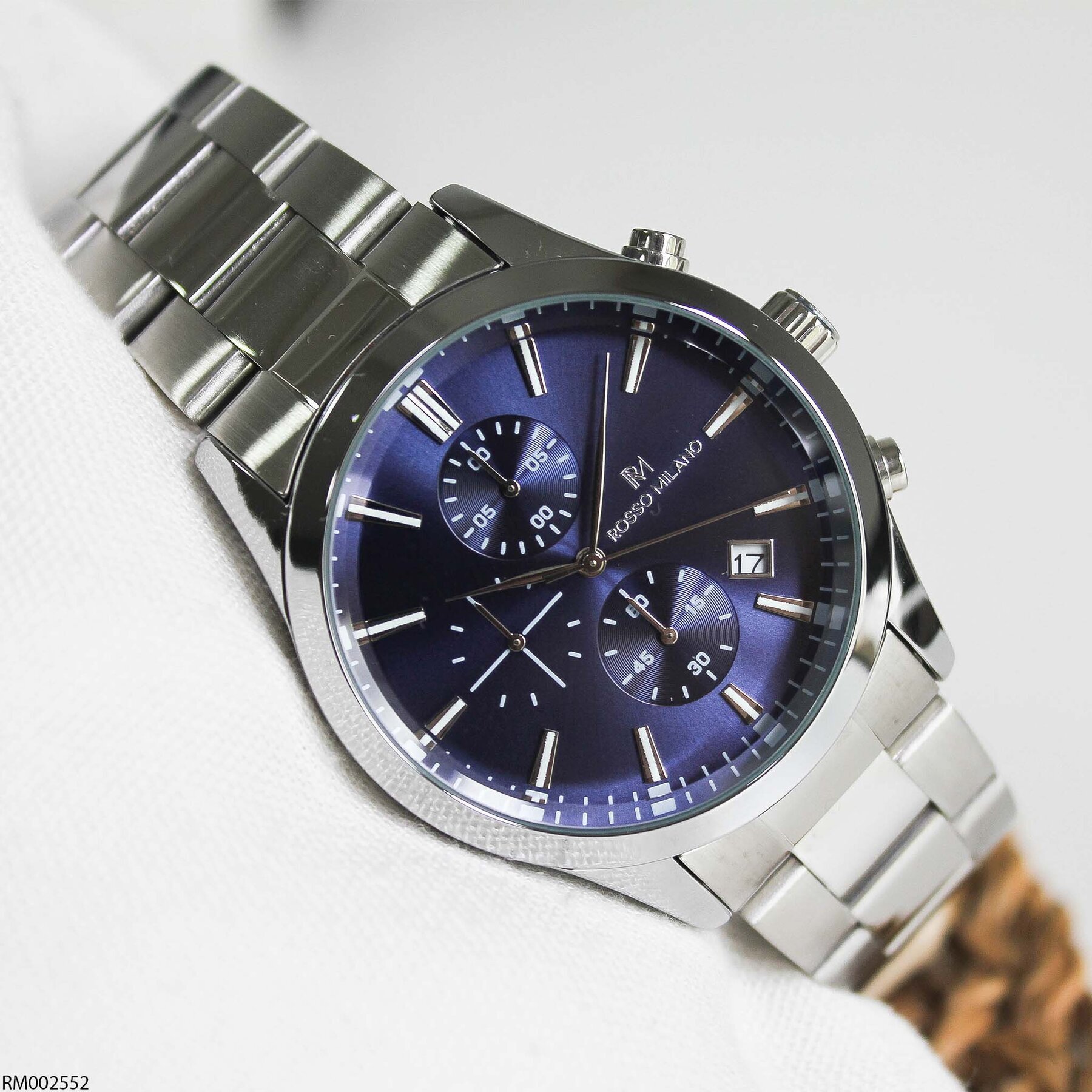 Rosso Milano RM002552 Çelik Kordonlu Erkek Kol Saati