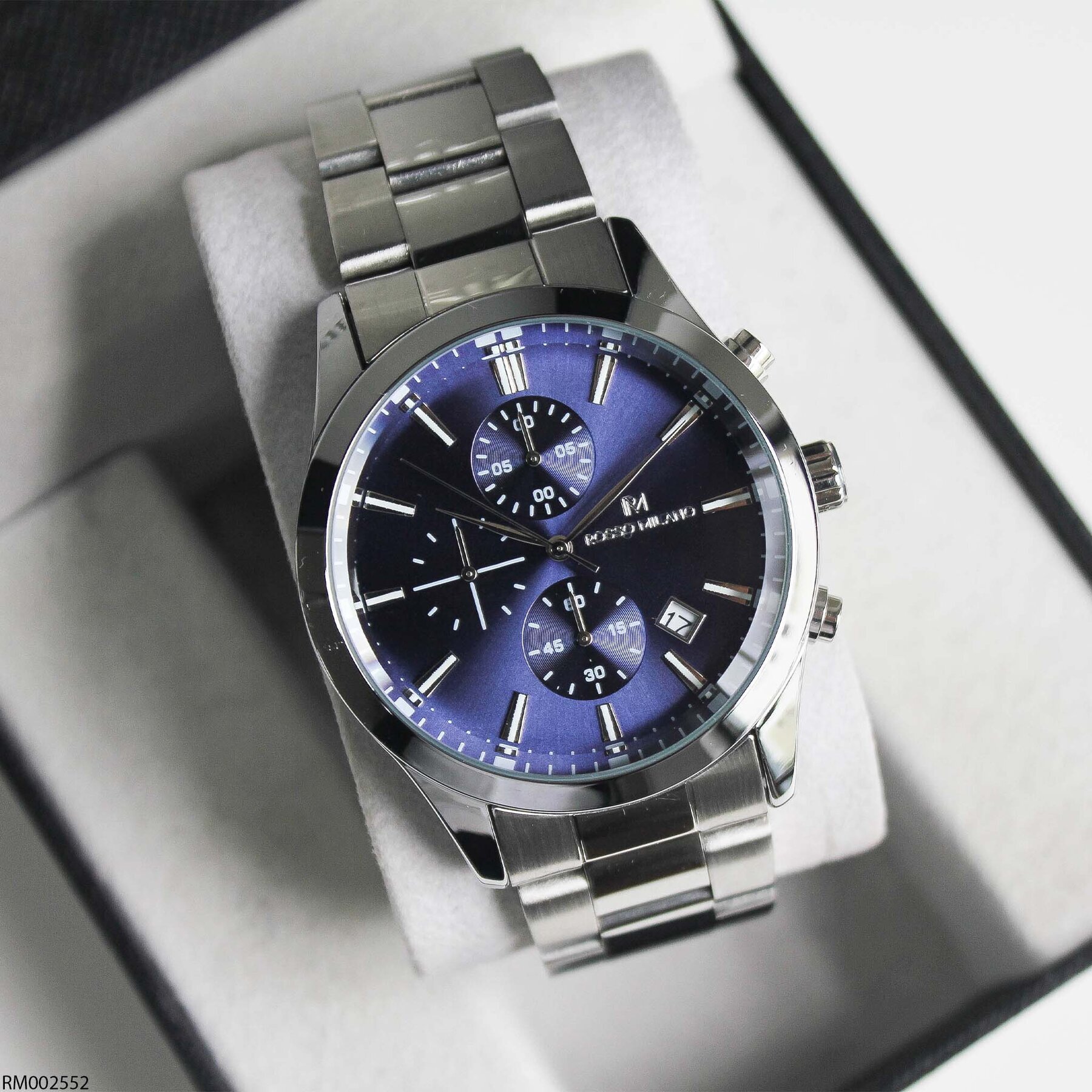 Rosso Milano RM002552 Çelik Kordonlu Erkek Kol Saati