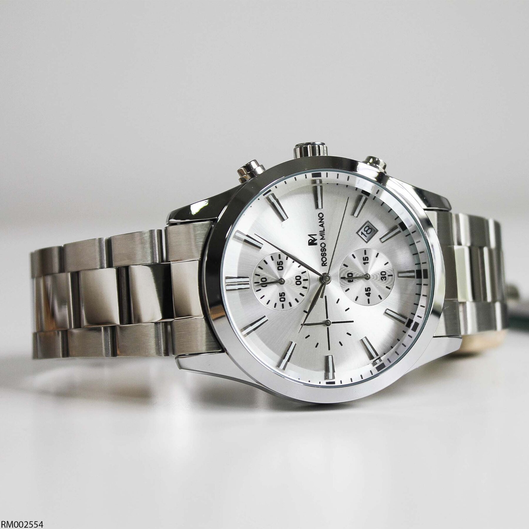 Rosso Milano RM002554 Çelik Kordonlu Erkek Kol Saati