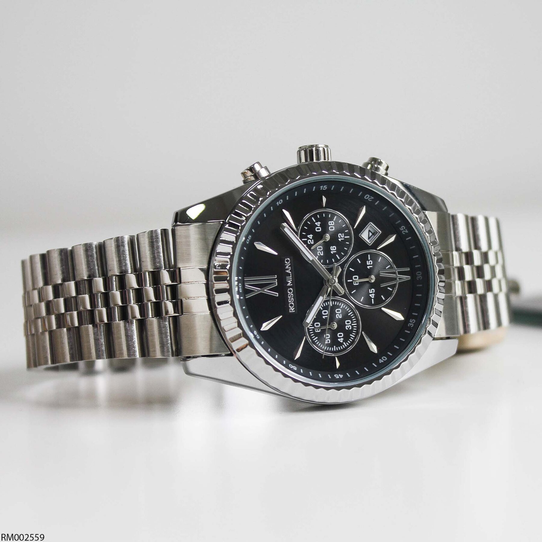 Rosso Milano RM002559 Çelik Kordonlu Erkek Kol Saati