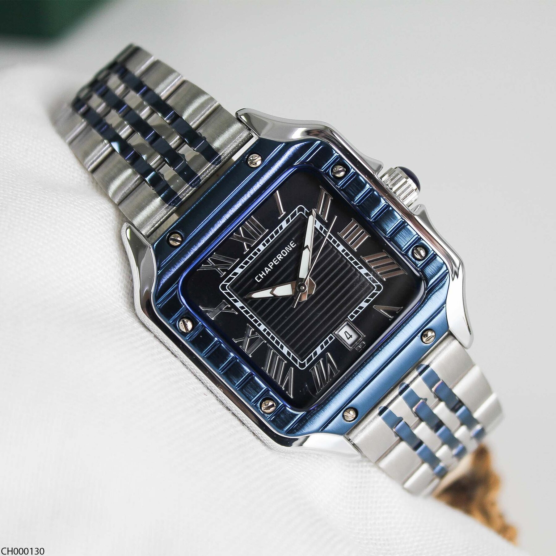 Chaperone CH000130 Çelik Kordonlu Erkek Kol Saati