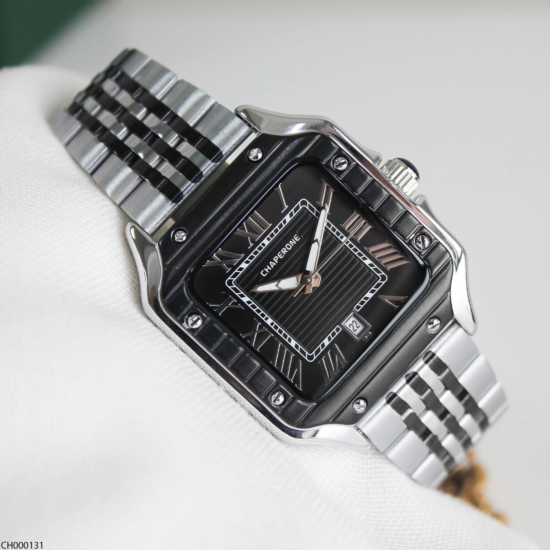 Chaperone CH000131 Çelik Kordonlu Erkek Kol Saati