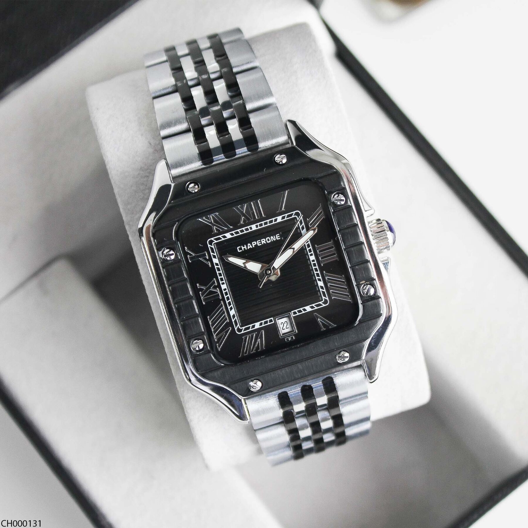 Chaperone CH000131 Çelik Kordonlu Erkek Kol Saati