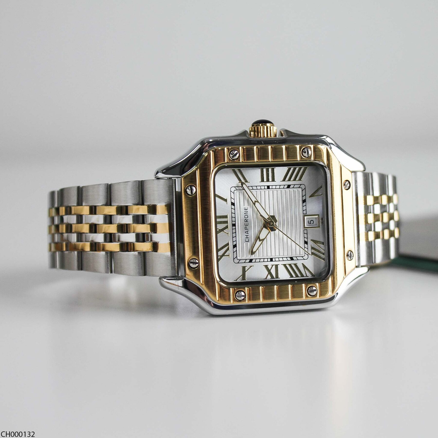 Chaperone CH000132 Çelik Kordonlu Erkek Kol Saati