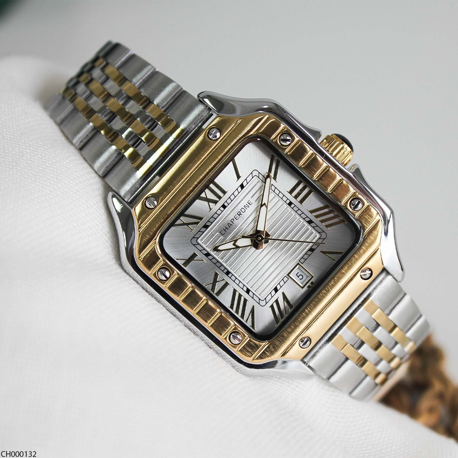 Chaperone CH000132 Çelik Kordonlu Erkek Kol Saati