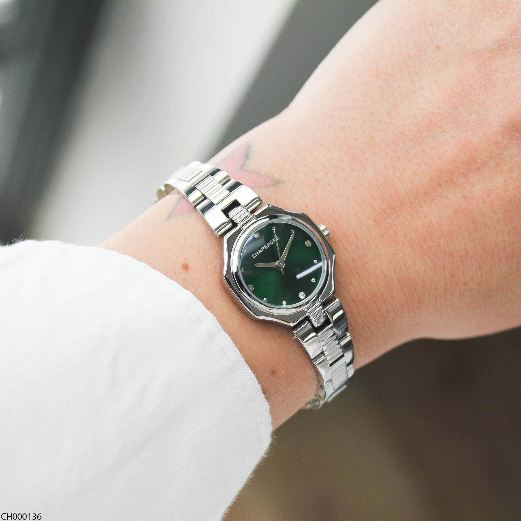 Chaperone CH000136 Çelik Kordonlu Kadın Kol Saati