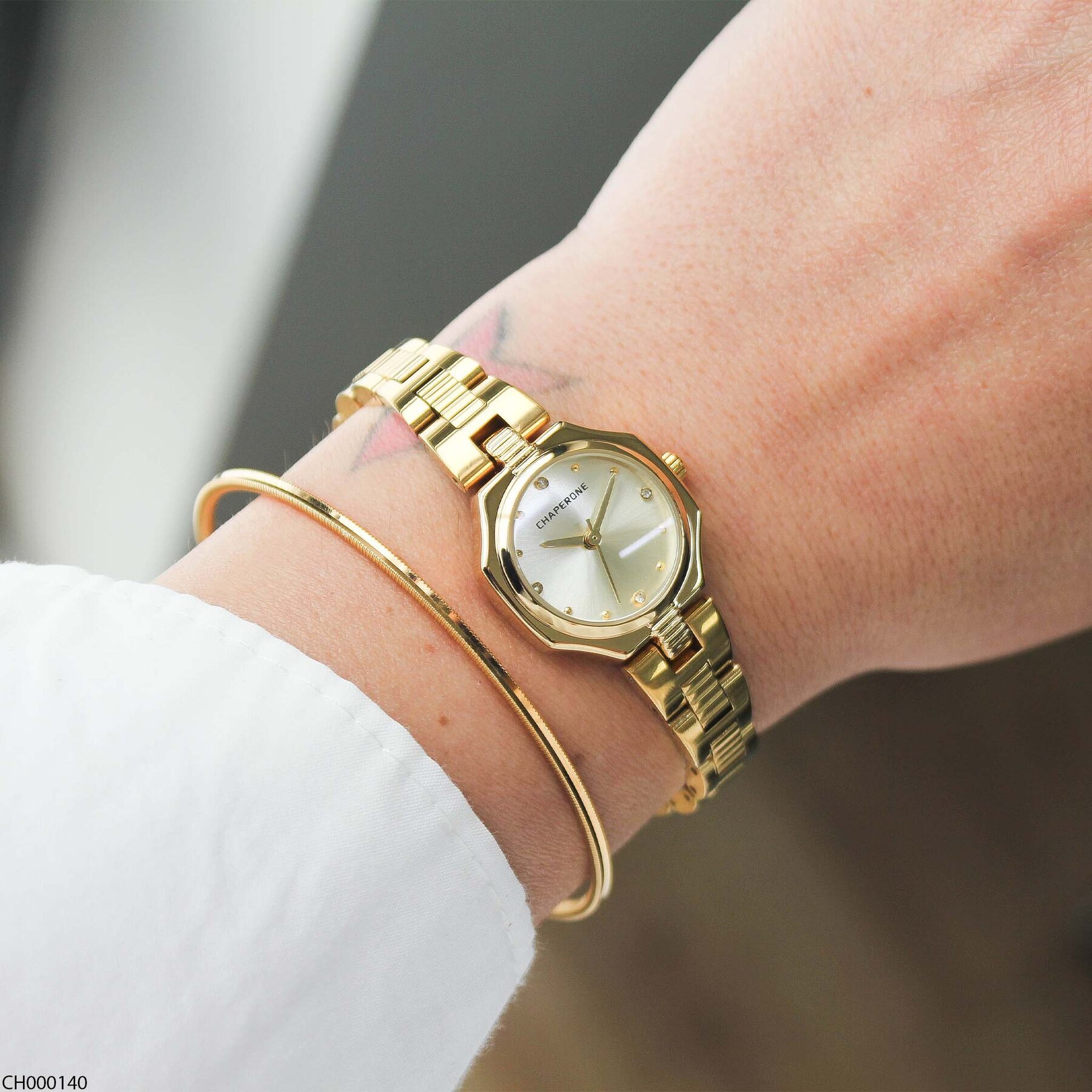 Chaperone CH000140 Çelik Kordonlu Kadın Kol Saati