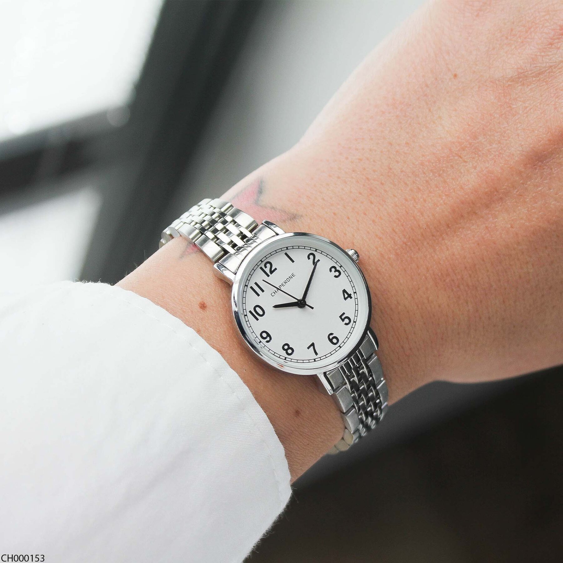 Chaperone CH000153 Çelik Kordonlu Kadın Kol Saati