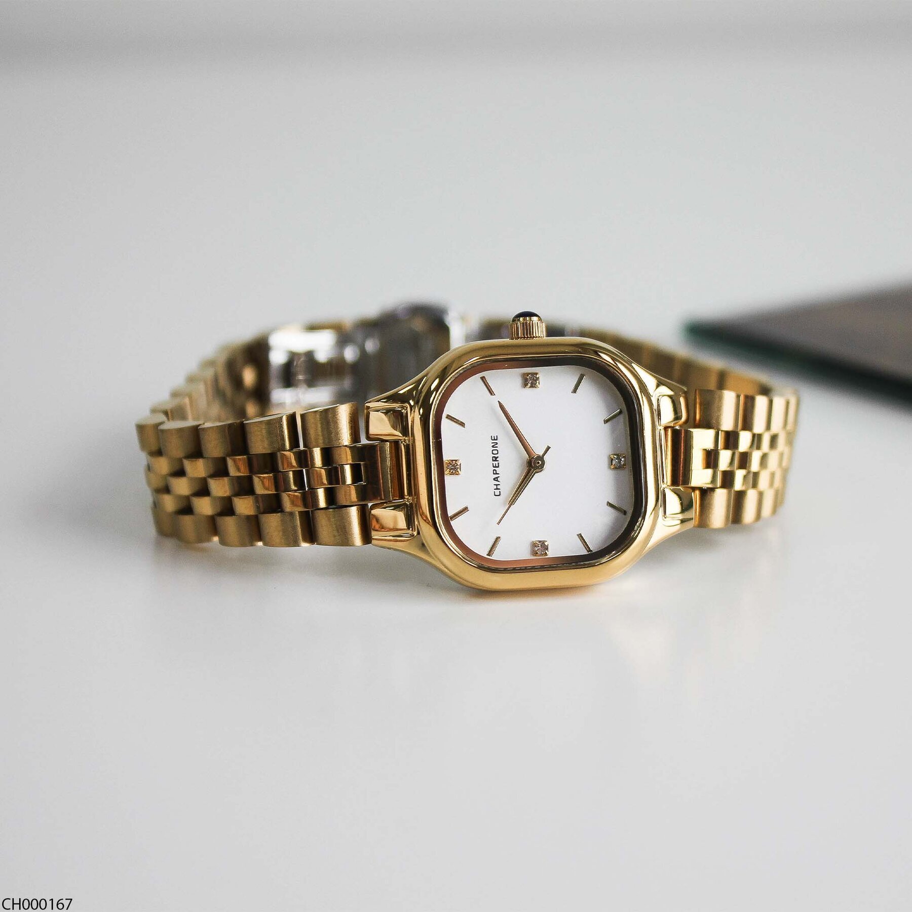 Chaperone CH000167 Çelik Kordonlu Kadın Kol Saati