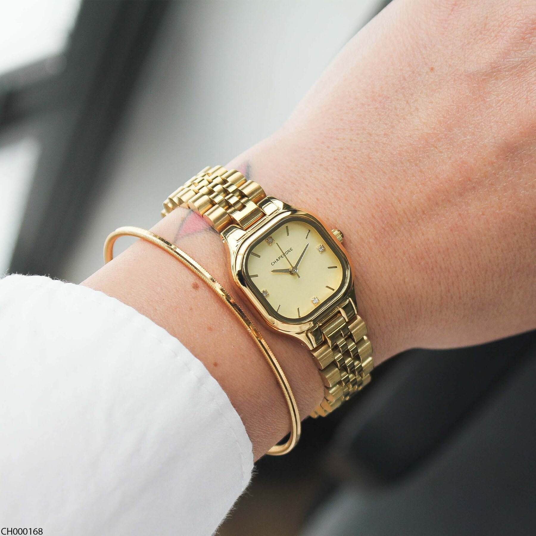Chaperone CH000168 Çelik Kordonlu Kadın Kol Saati