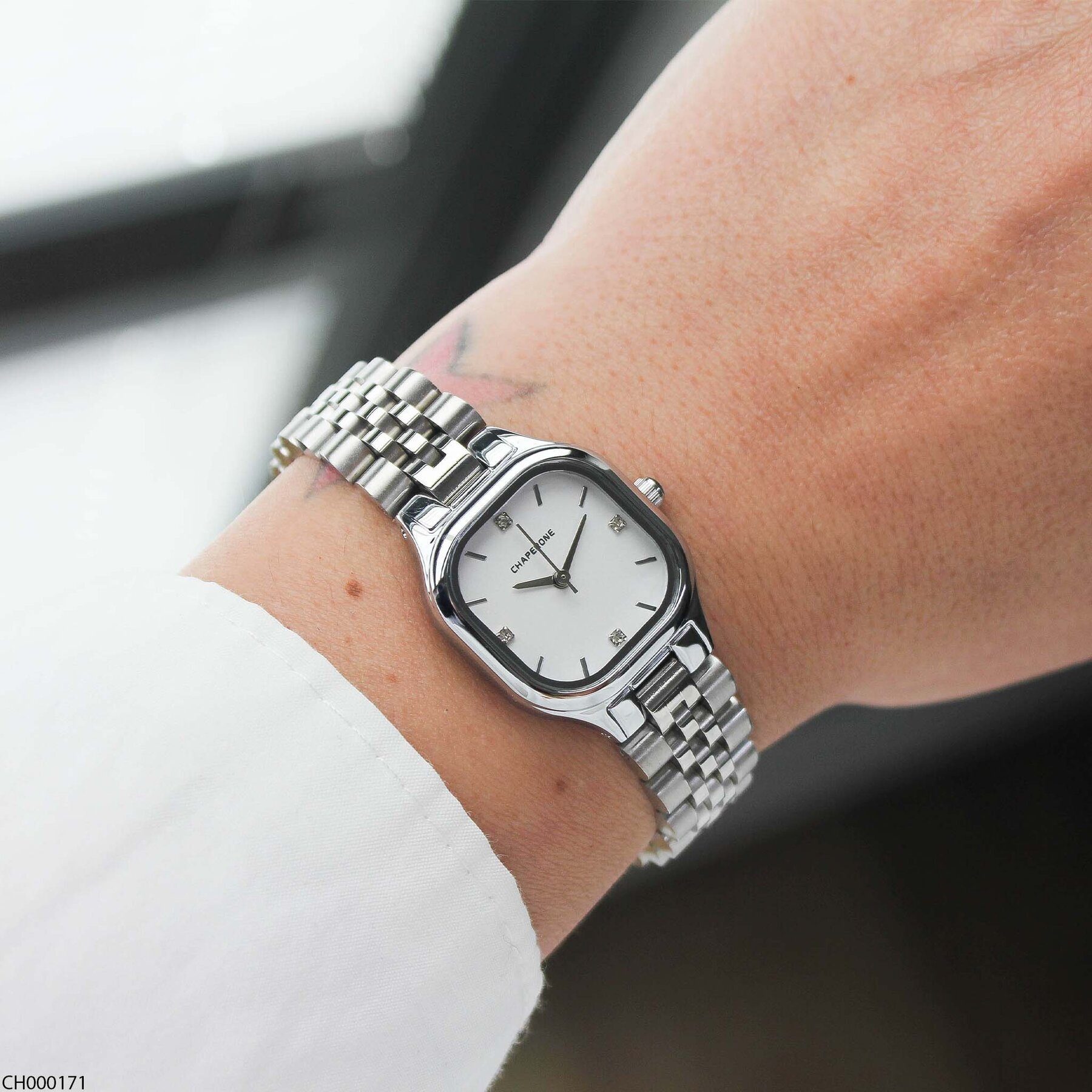 Chaperone CH000171 Çelik Kordonlu Kadın Kol Saati