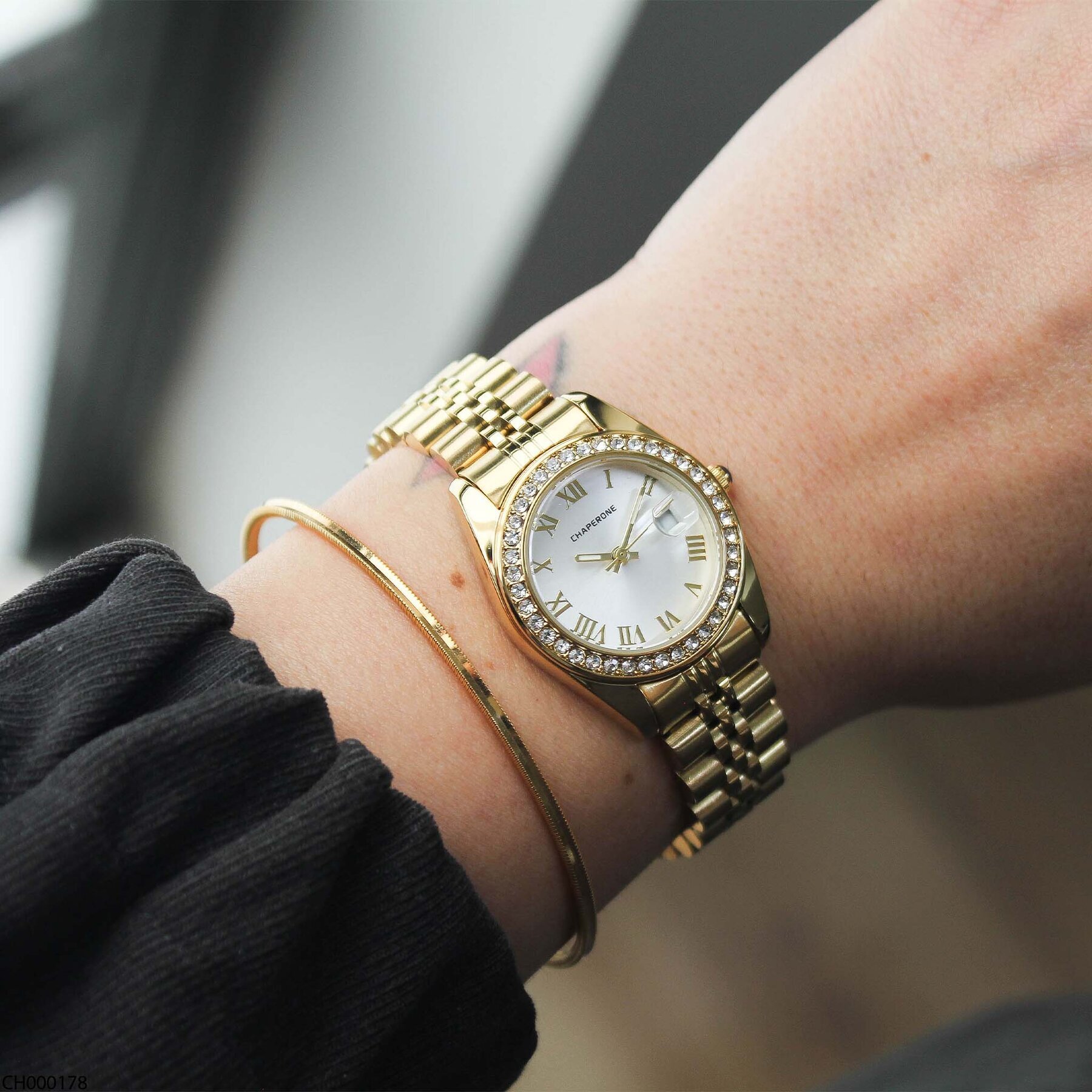 Chaperone CH002446 Steel Strap Women Watch