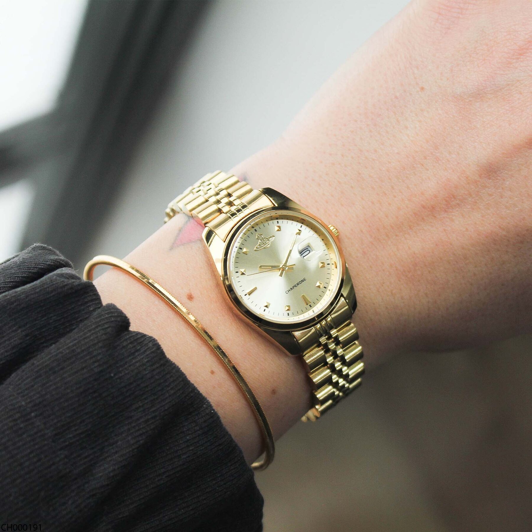 Chaperone CH002446 Steel Strap Women Watch