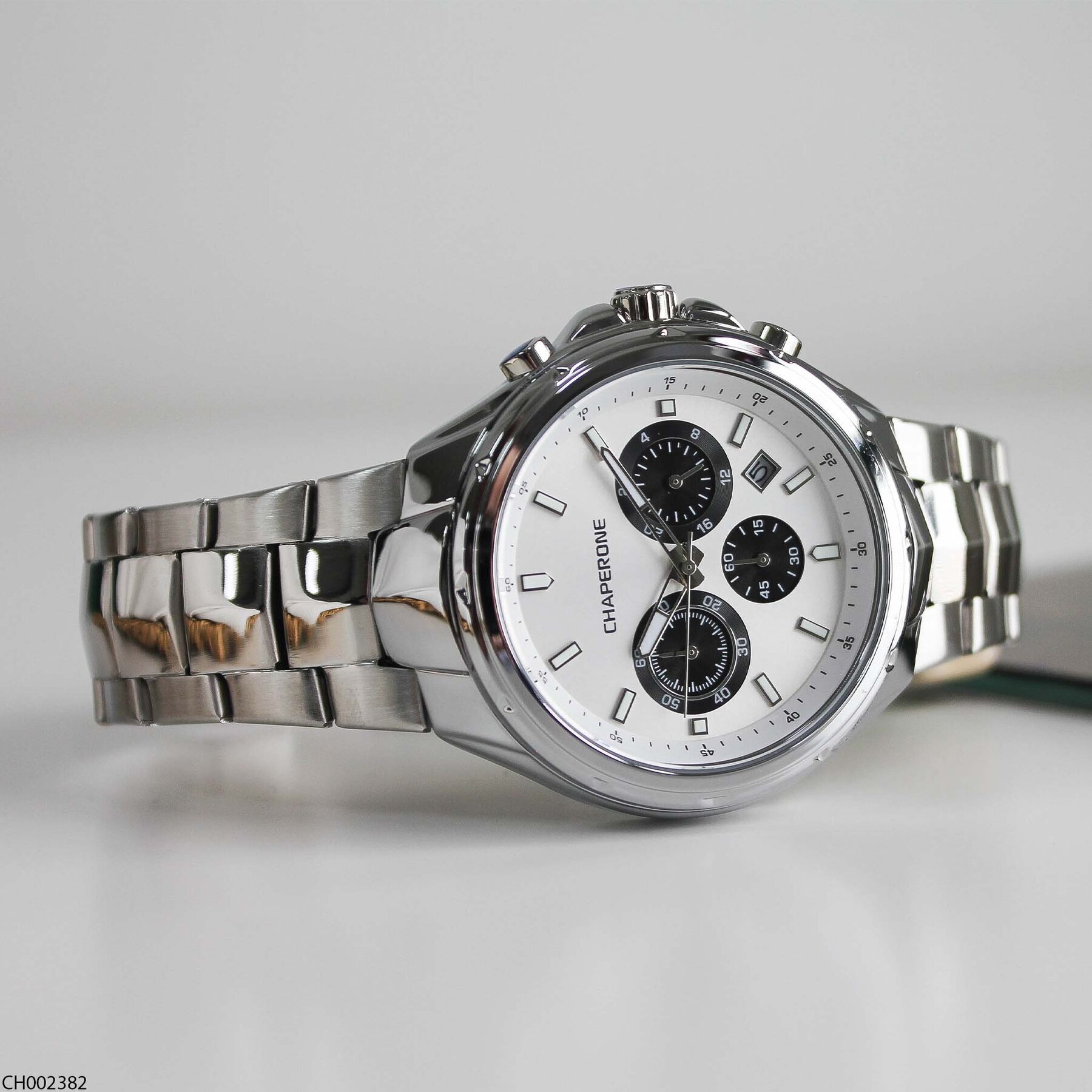 Chaperone CH002382 Çelik Kordonlu Erkek Kol Saati
