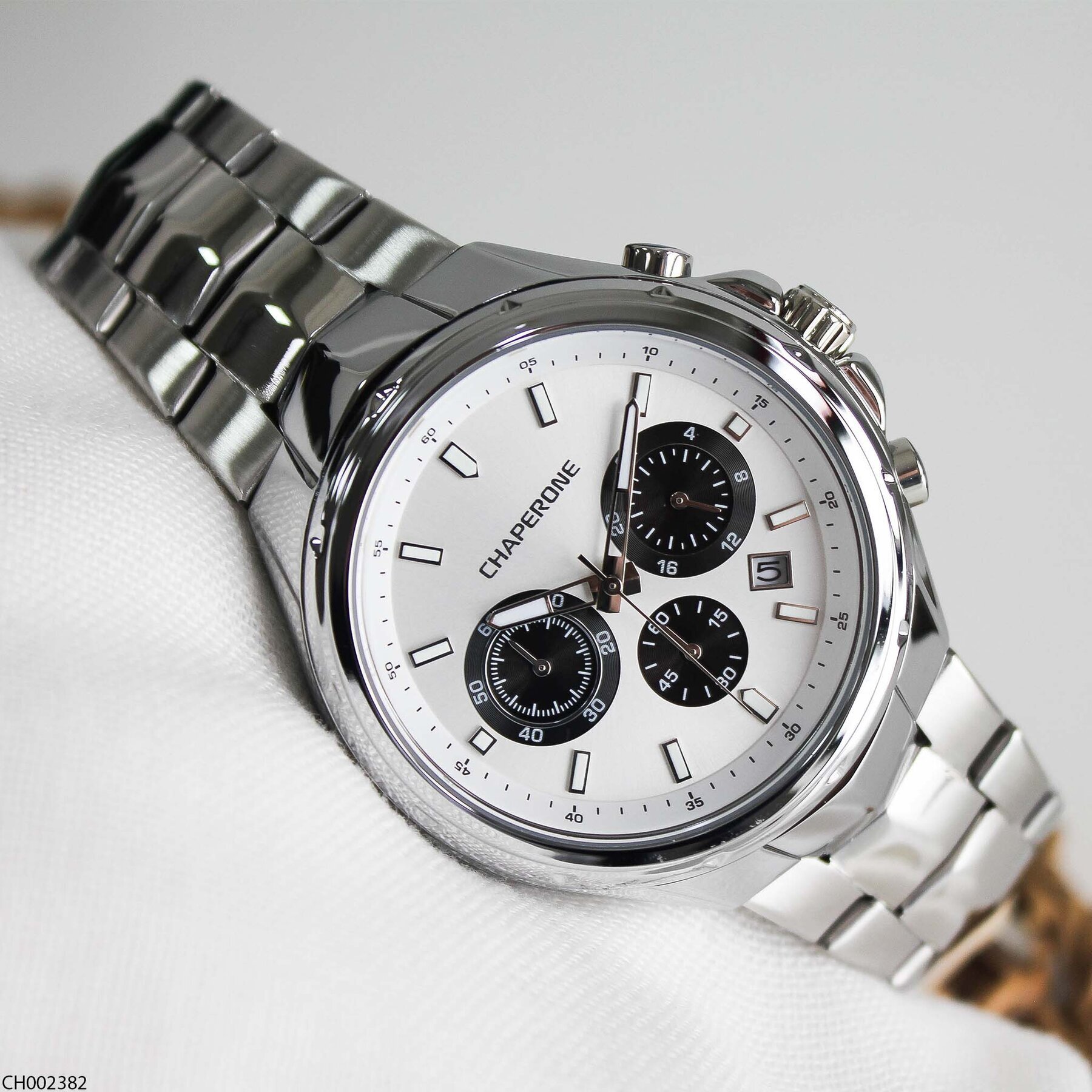 Chaperone CH002382 Çelik Kordonlu Erkek Kol Saati