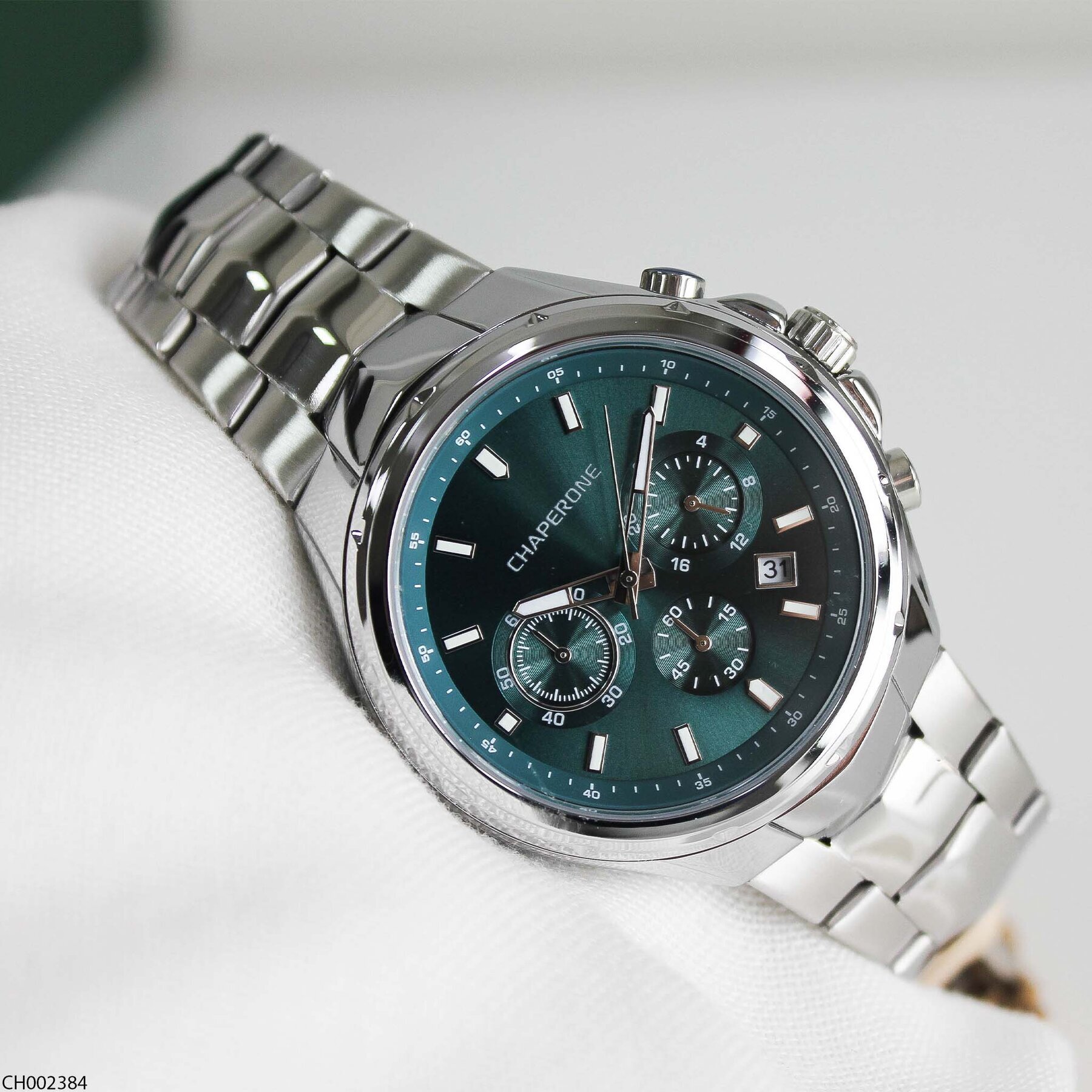 Chaperone CH002384 Çelik Kordonlu Erkek Kol Saati