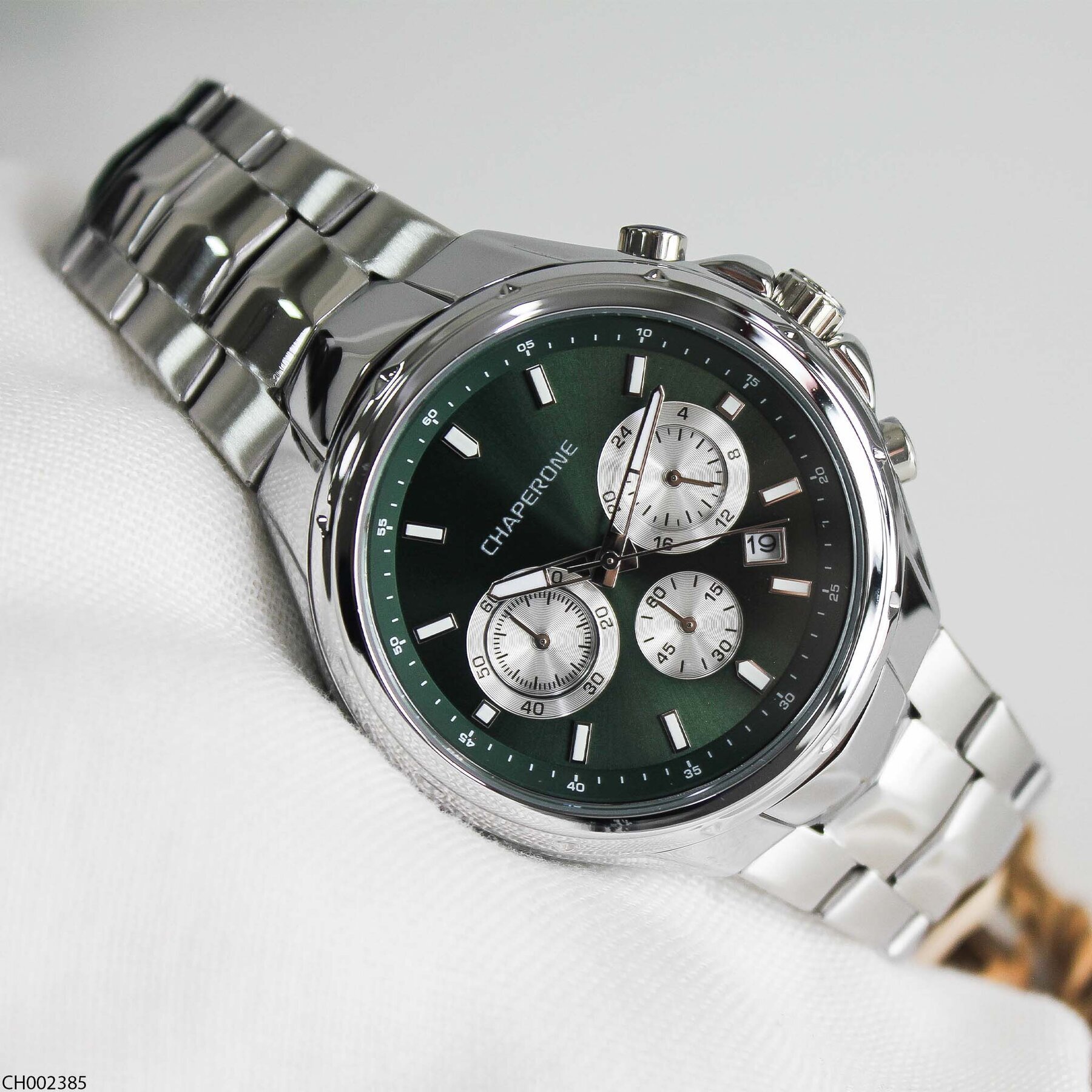 Chaperone CH002385 Çelik Kordonlu Erkek Kol Saati