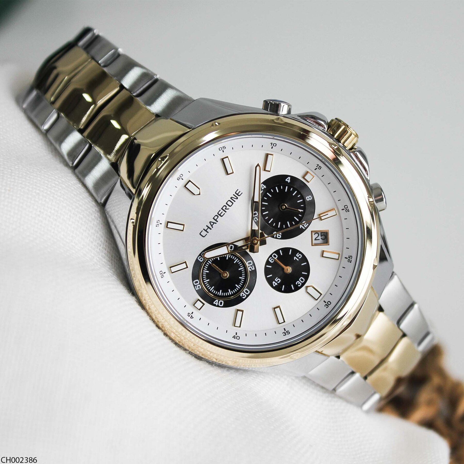 Chaperone CH002386 Çelik Kordonlu Erkek Kol Saati