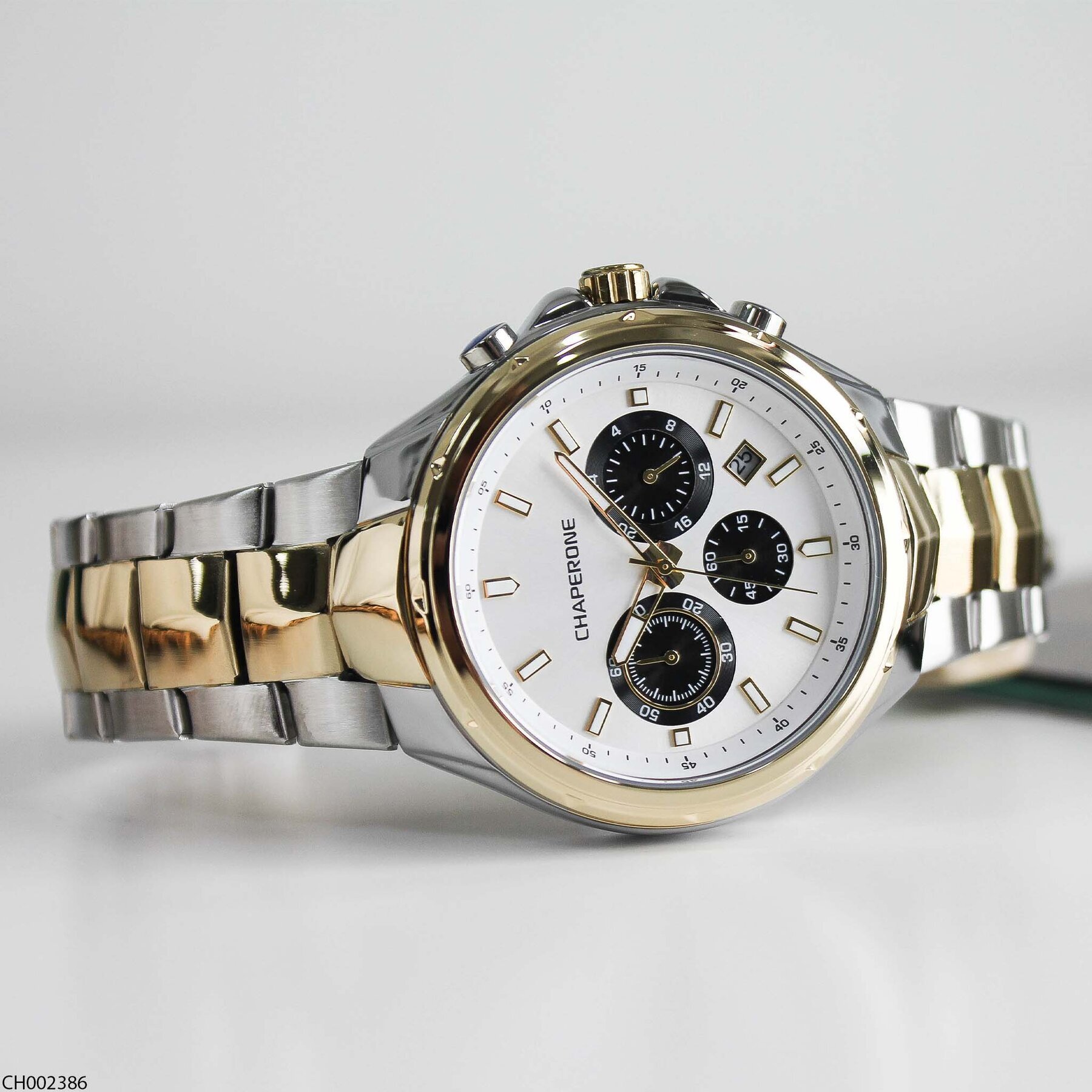 Chaperone CH002386 Çelik Kordonlu Erkek Kol Saati