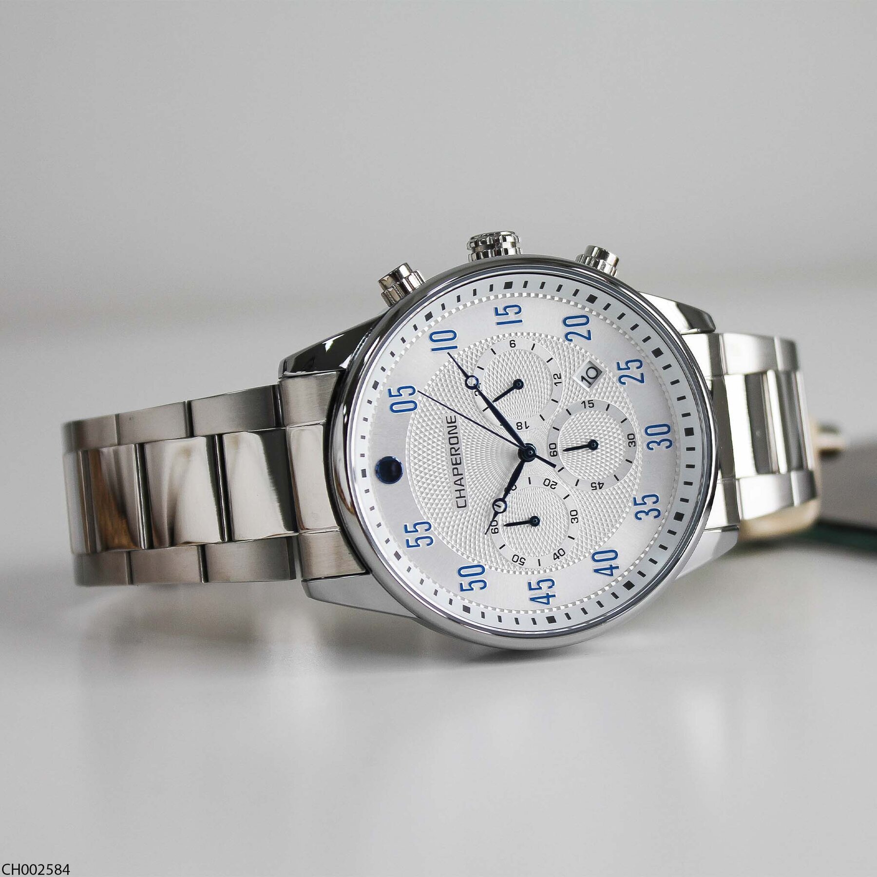 Chaperone CH002584 Çelik Kordonlu Erkek Kol Saati