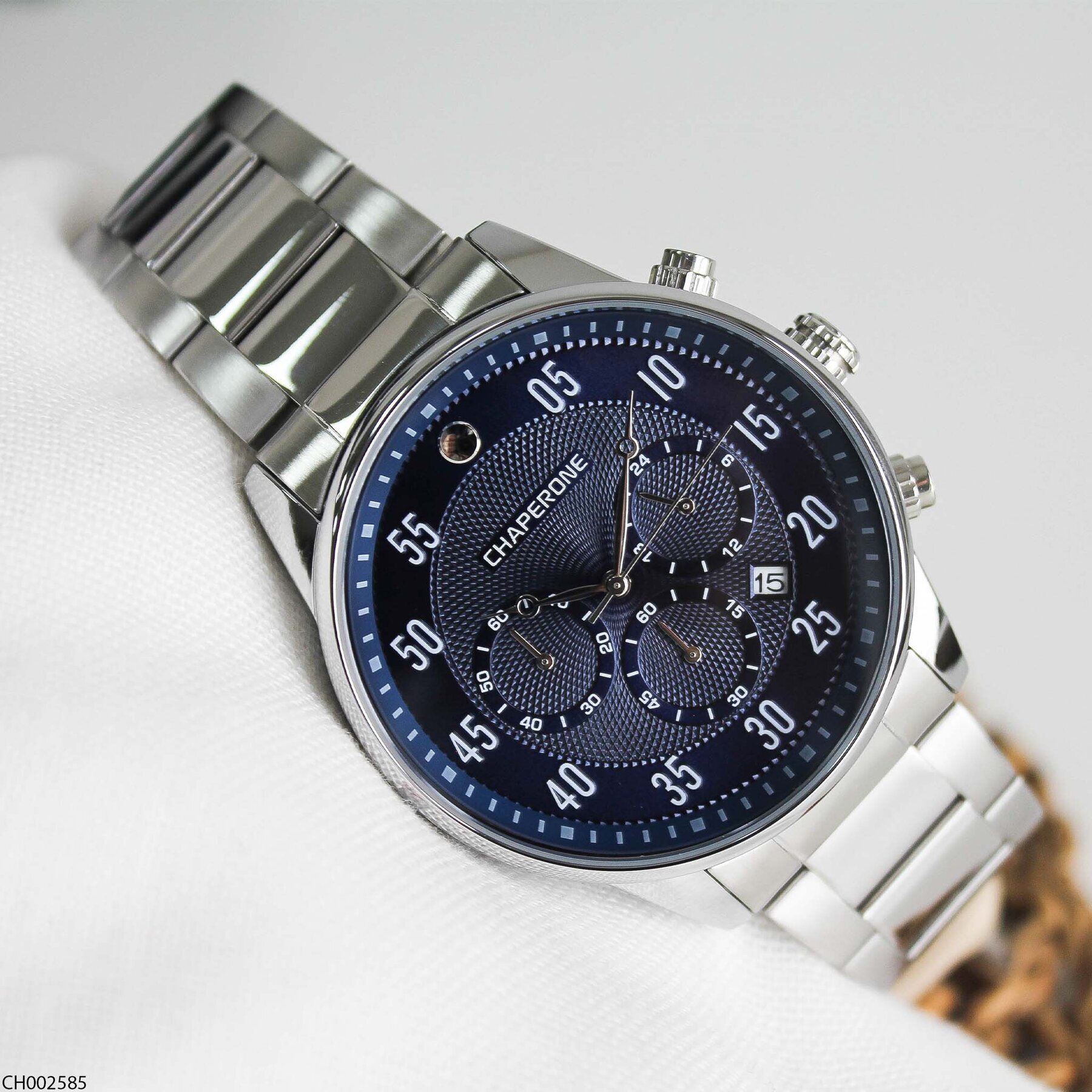 Chaperone CH002585 Çelik Kordonlu Erkek Kol Saati