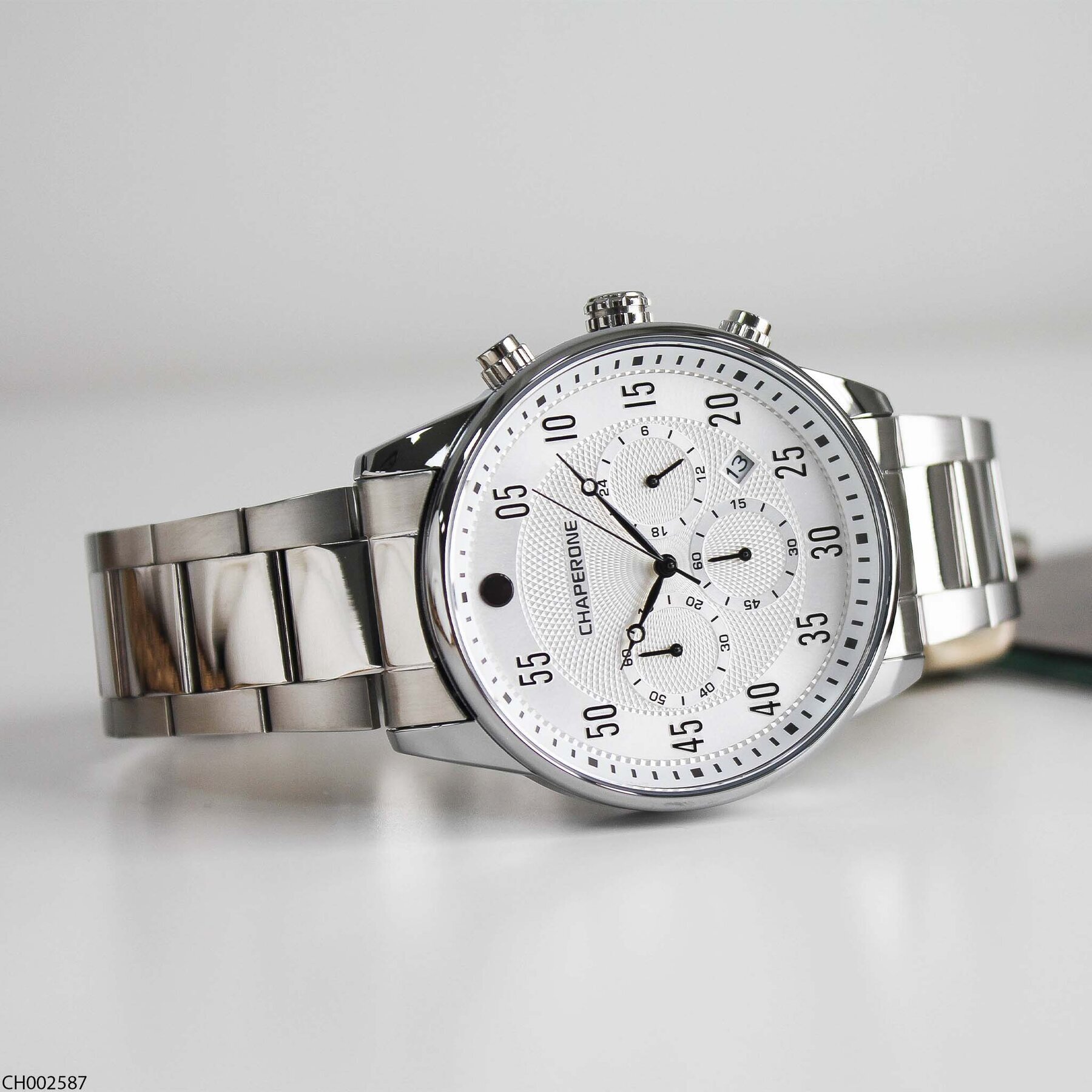 Chaperone CH002587 Çelik Kordonlu Erkek Kol Saati