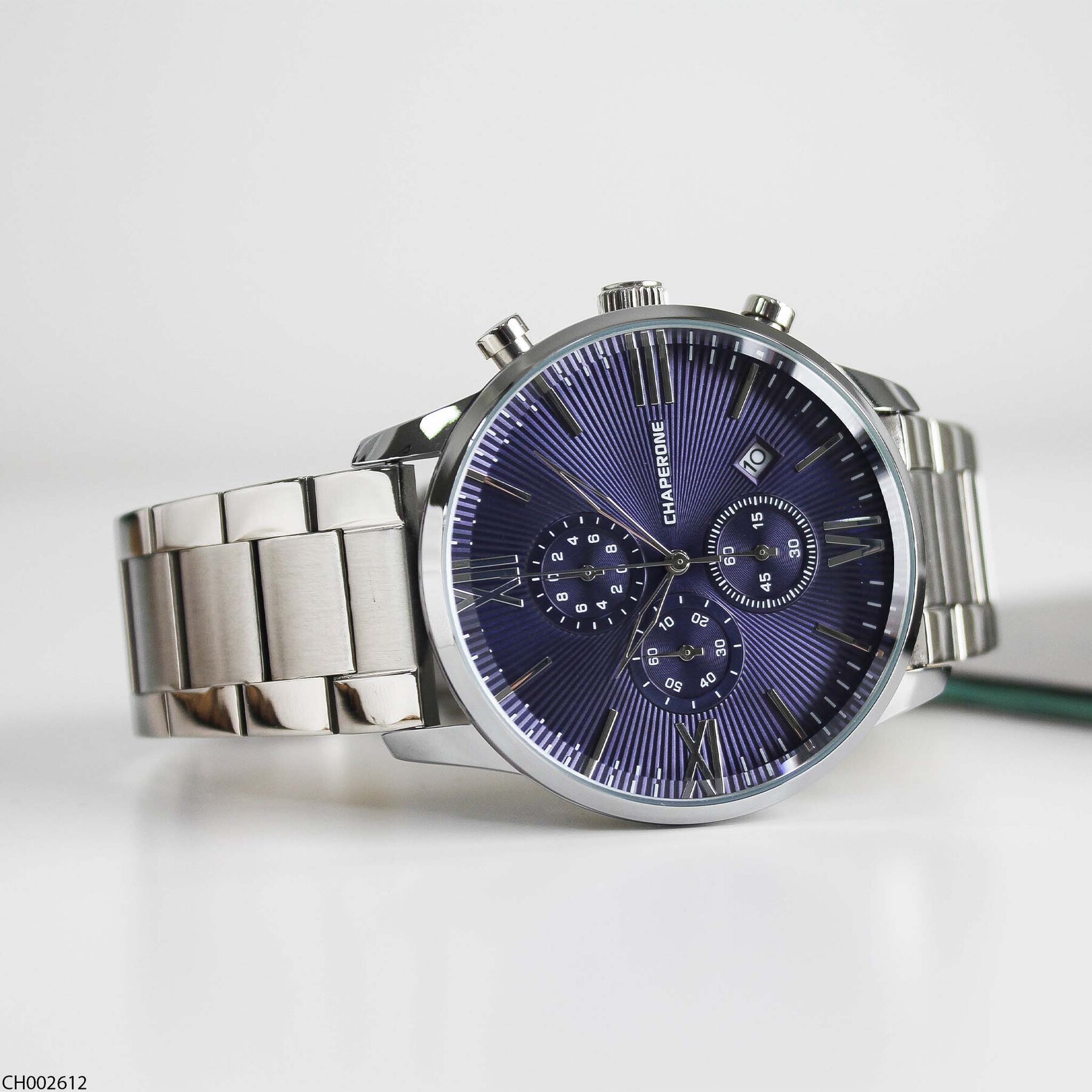 Chaperone CH002612 Çelik Kordonlu Erkek Kol Saati