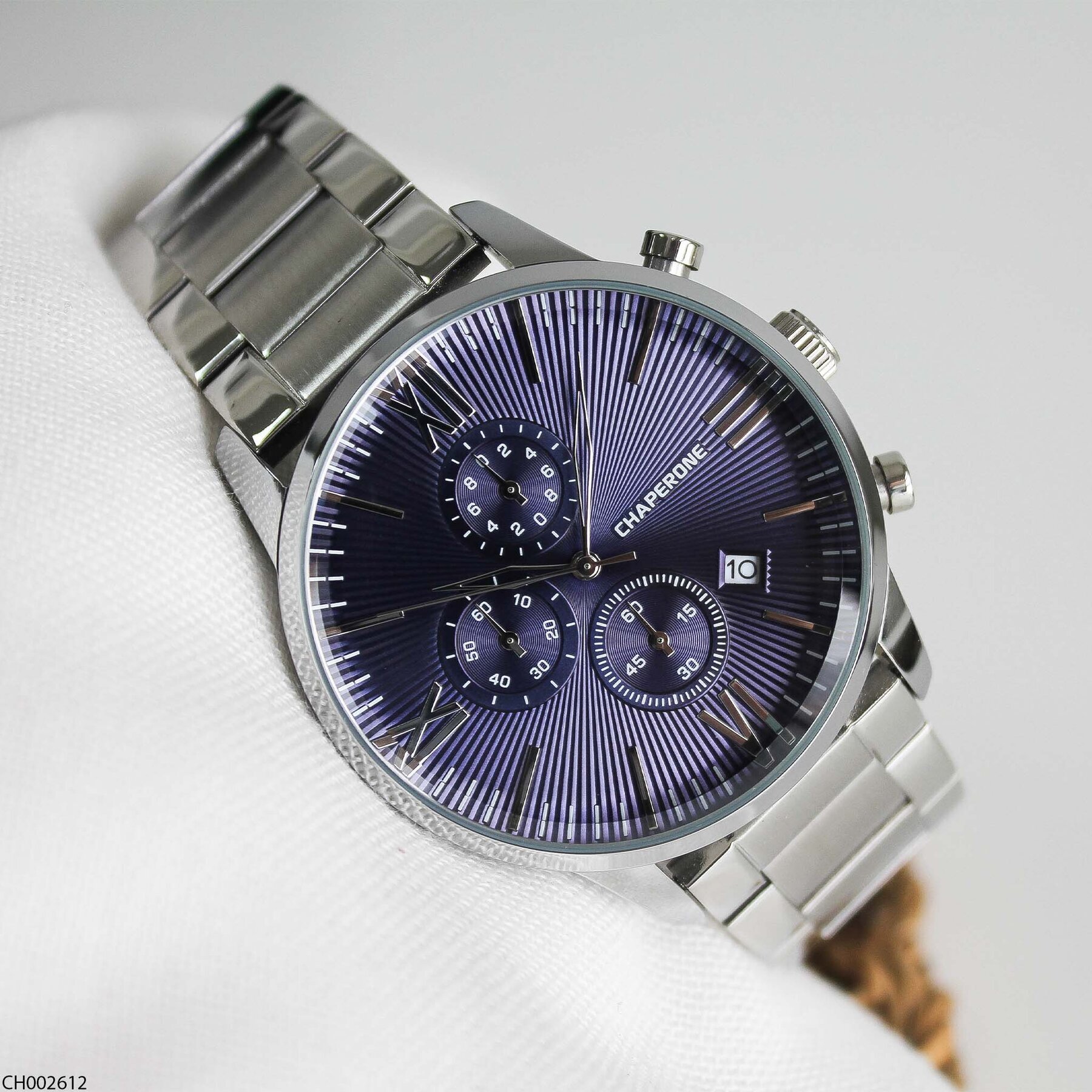 Chaperone CH002612 Çelik Kordonlu Erkek Kol Saati