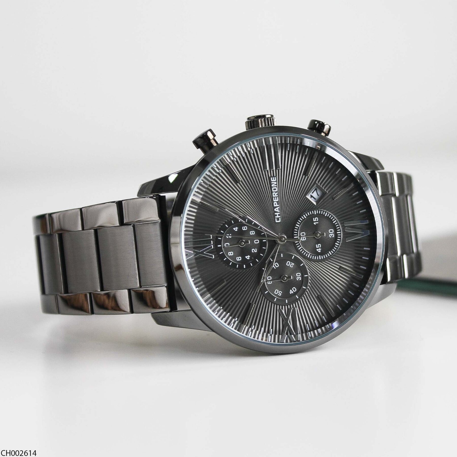 Chaperone CH002614 Çelik Kordonlu Erkek Kol Saati
